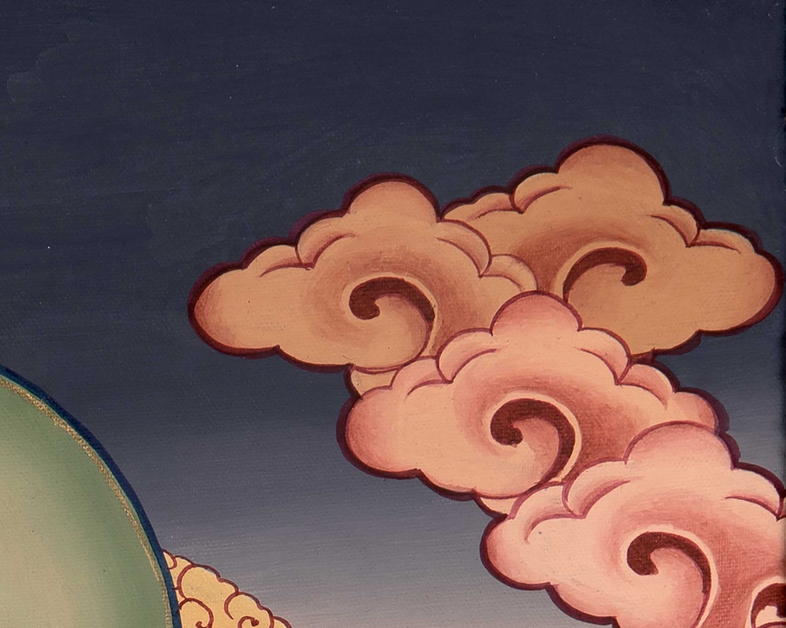 Amitabha Buddha Thangka | Wall Decoration Painting