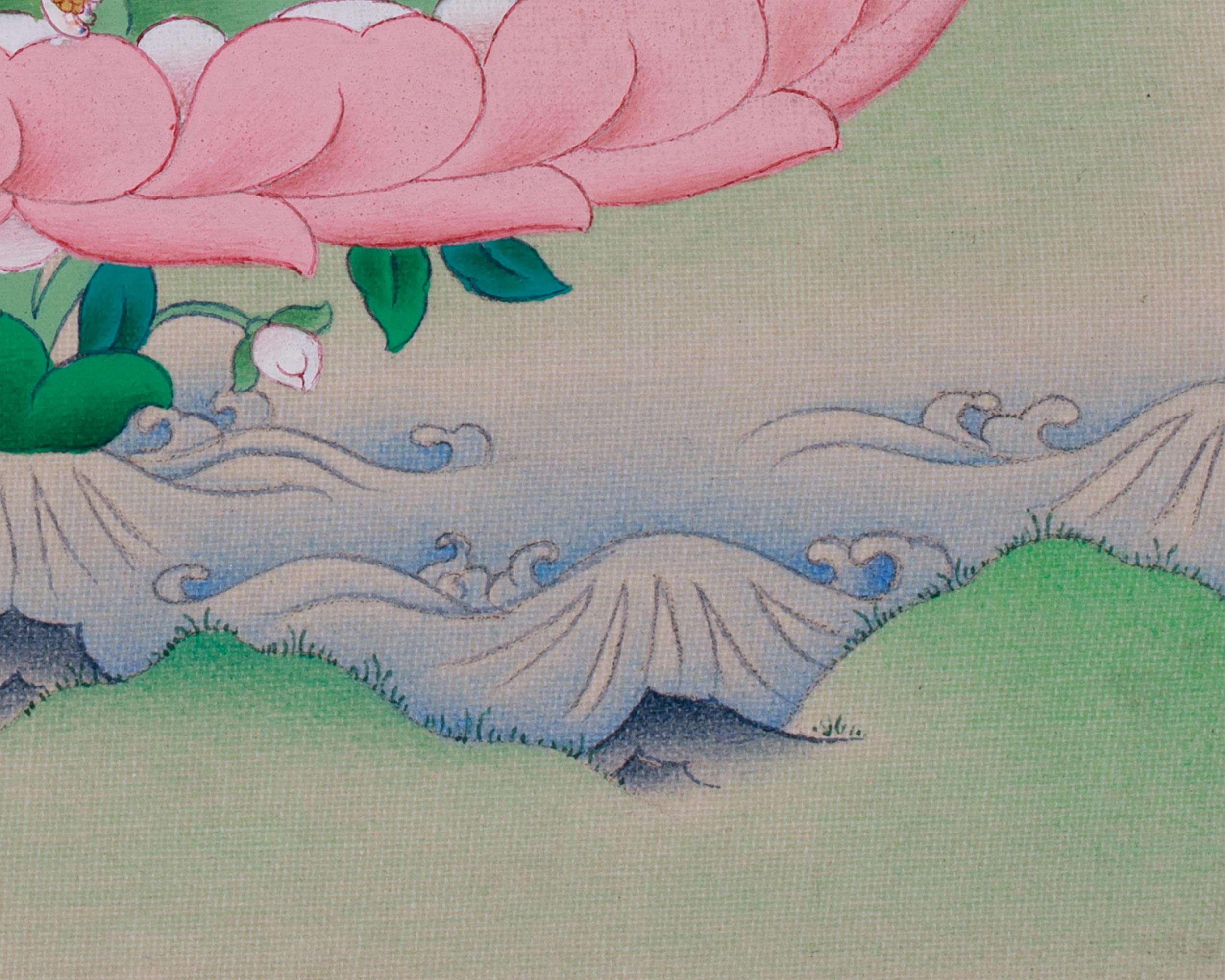 Dakini Mandarva Painting | Protector of Tantric Practices | Yogini of Enlightenment