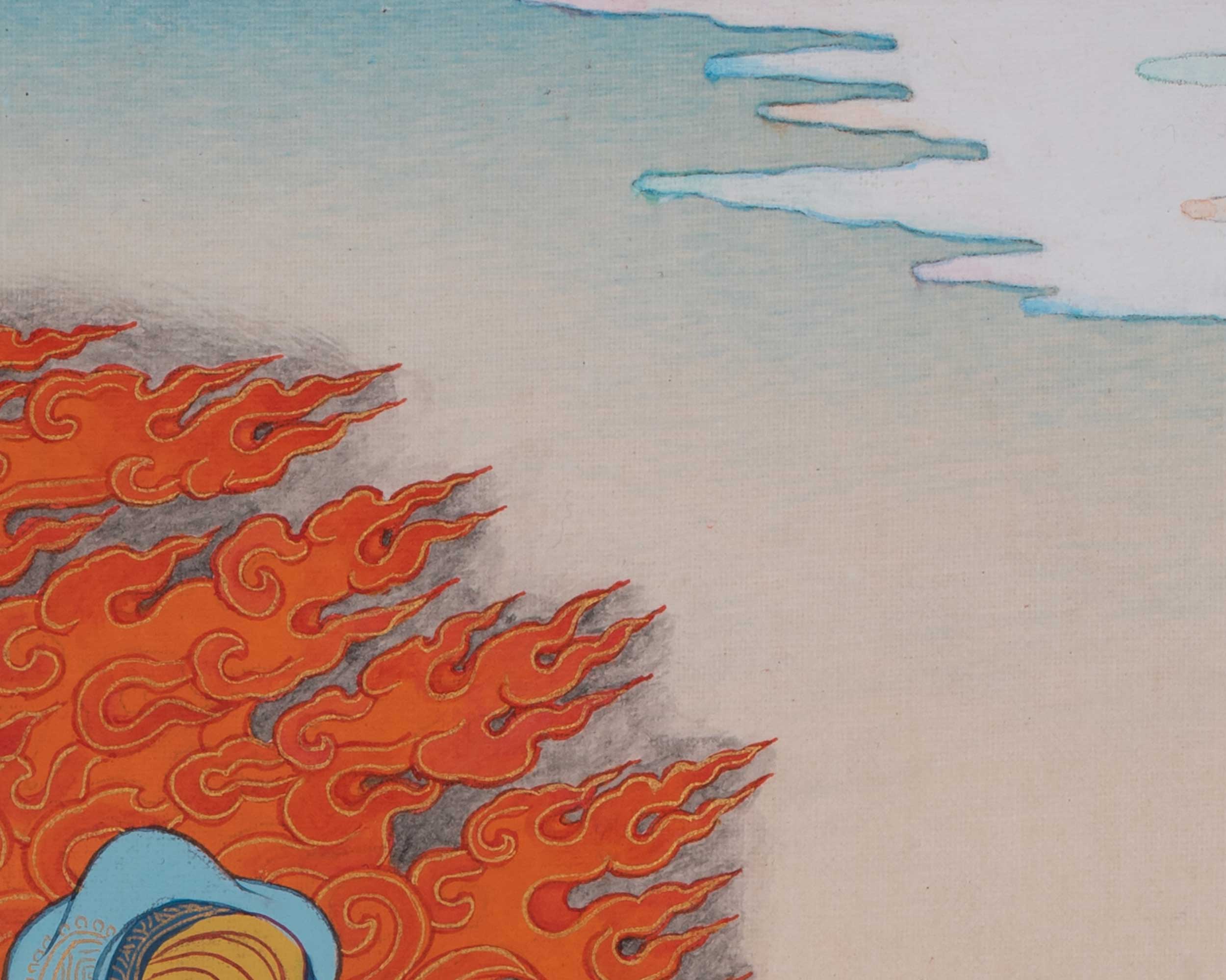 Dorje Drollo Sacred Art | Wrathful Emanation of Guru Rinpoche | Home Decor