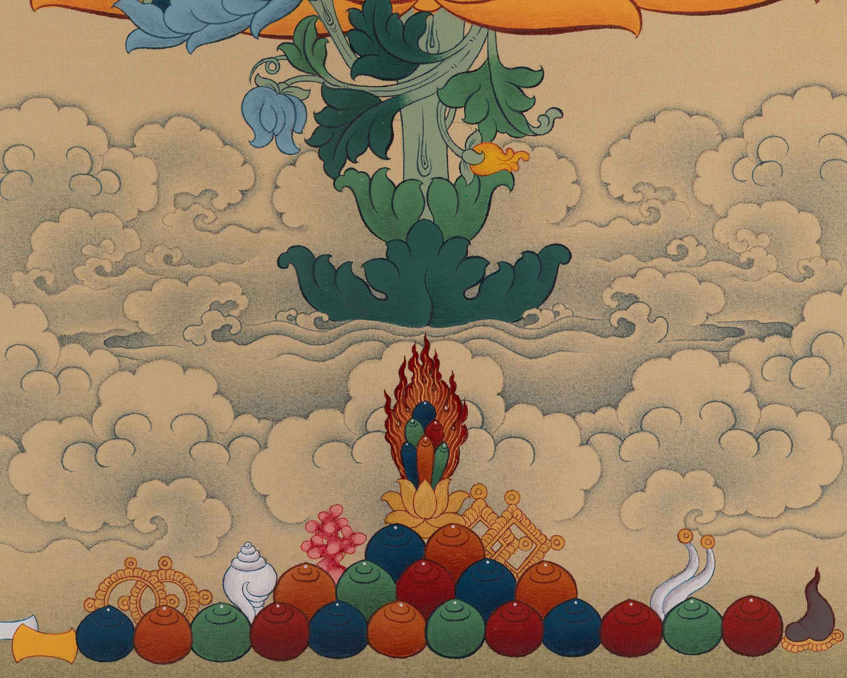 Green Tara Himalayan Artwork | Compassionate Goddess of Swift Protection and Liberation