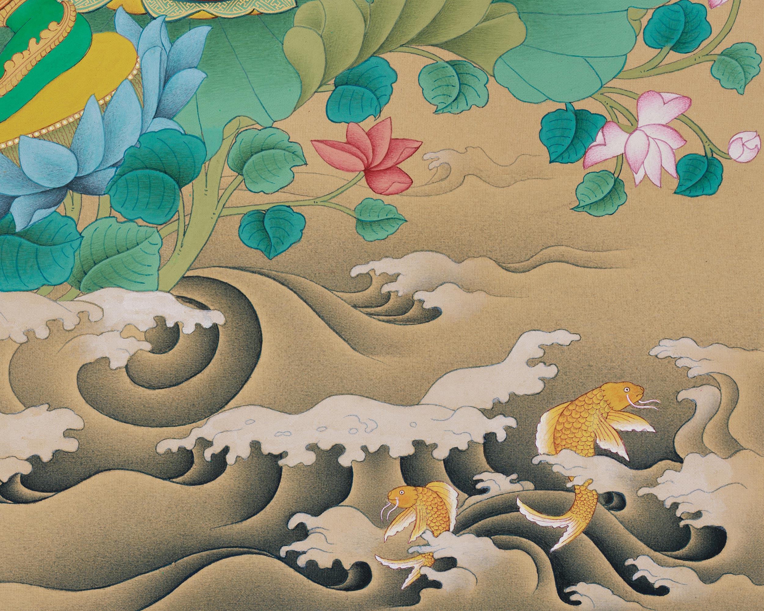 Mother Green Tara Artwork | The Divine Goddess of Mercy and Swift Protection