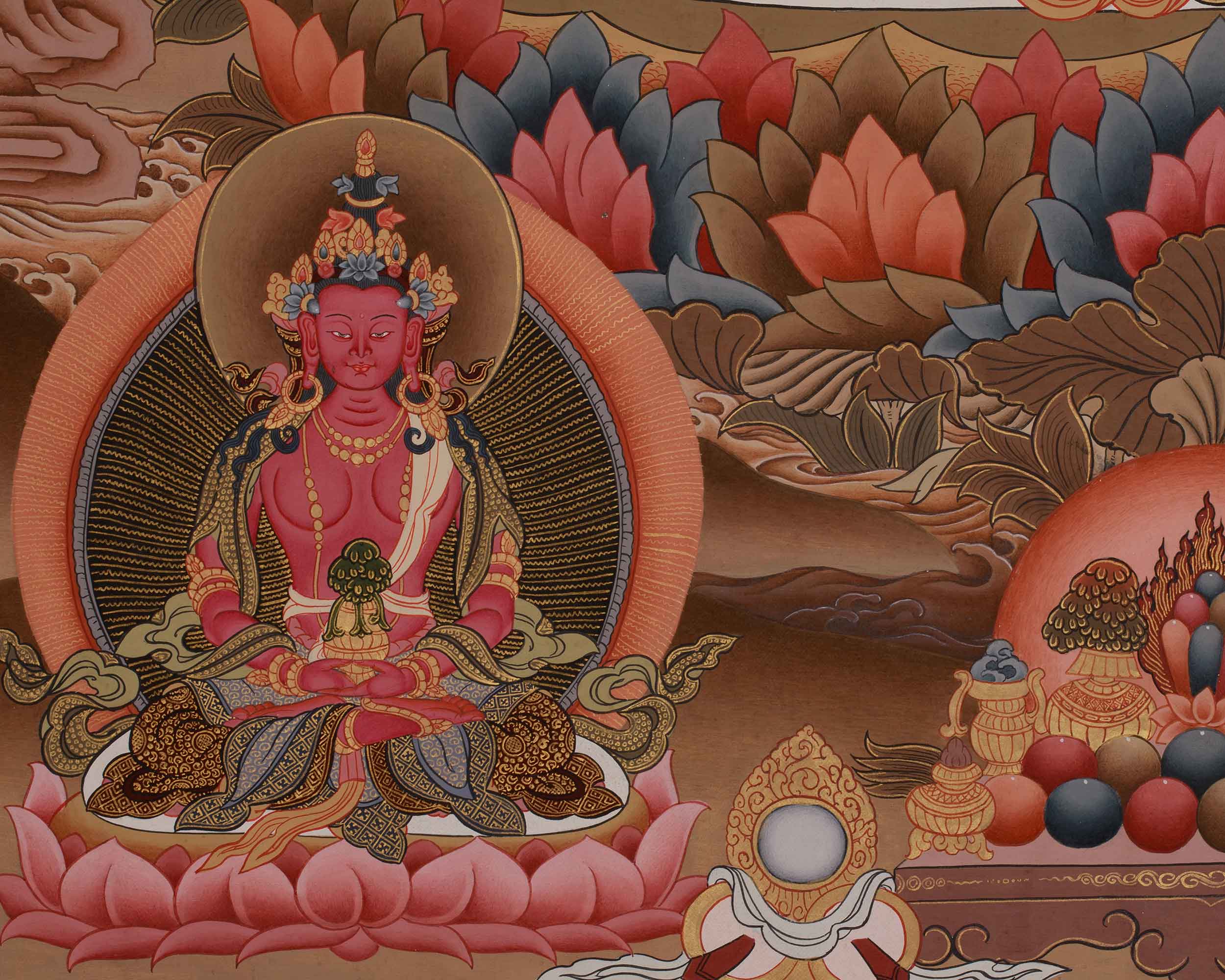 White Tara Goddess of Healing Painting | The Divine Mother of Compassion and Spiritual Blessings