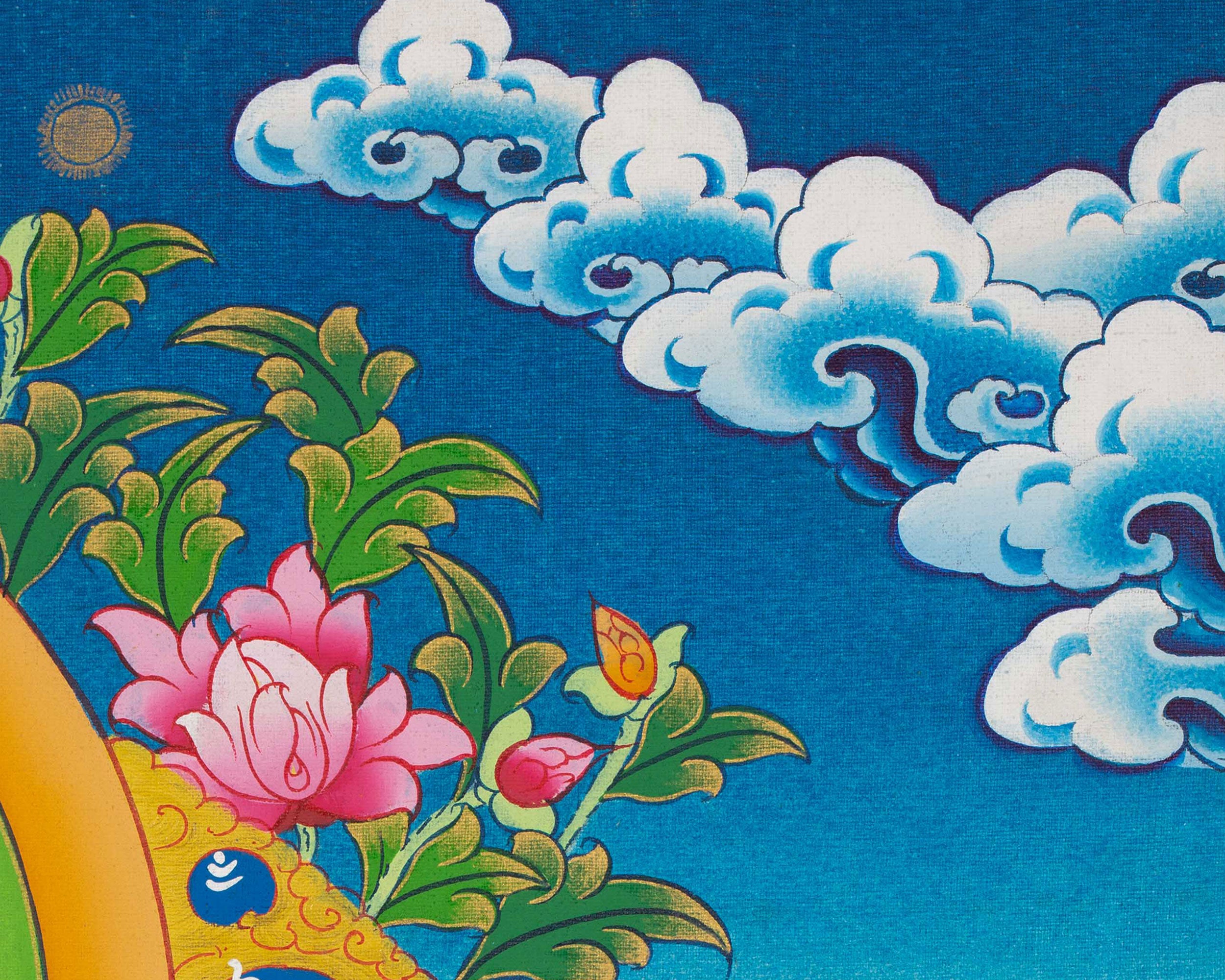 Four-Armed Bodhisattva Chenrezig | Buddha of Infinite Compassion