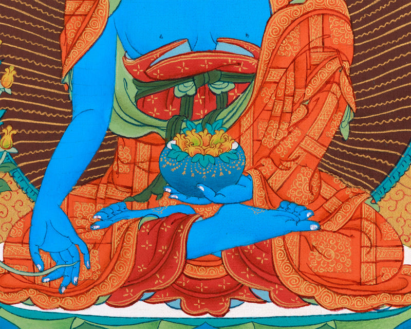 Medicine Buddha Figure | Symbol of Healing and Enlightenment ( and Consecration)