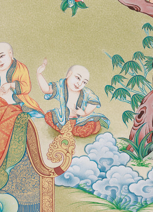 Laughing Buddha Canvas Print | A Symbol of Joy, Prosperity, and Abundance
