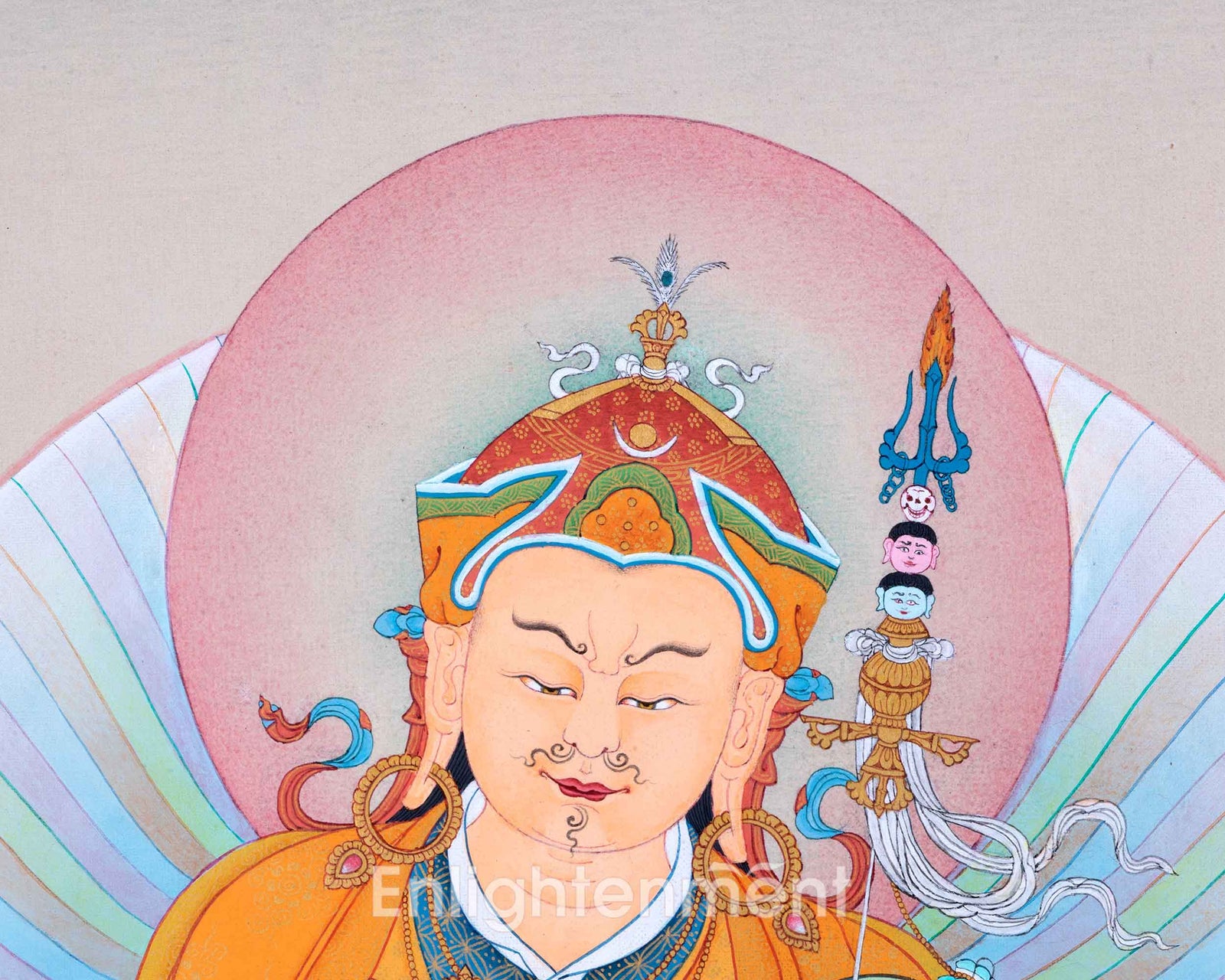 Traditional Tibetan Buddhist Art For Padmasambhava Day Celebration | G