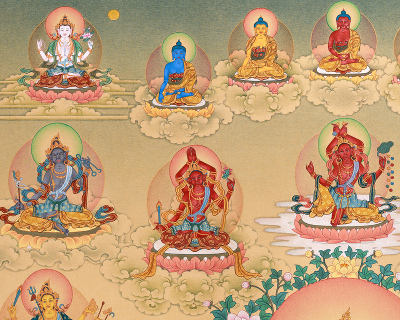 Suryagupta’s 21 Taras Thangka | Manifestations of Compassion and Protection