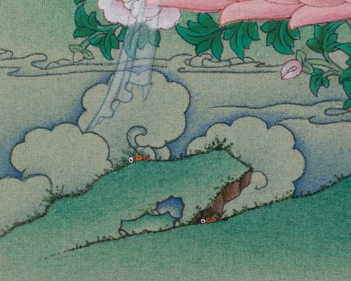 Manjushri Vajrayana Art | Represents Supreme Transcendent Wisdom