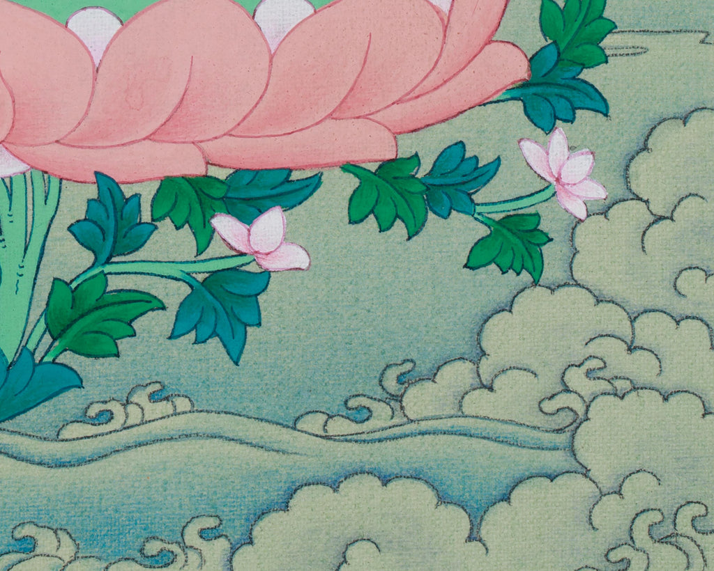 Tibetan Art of Medicine Buddha | Spiritual Healing Buddha