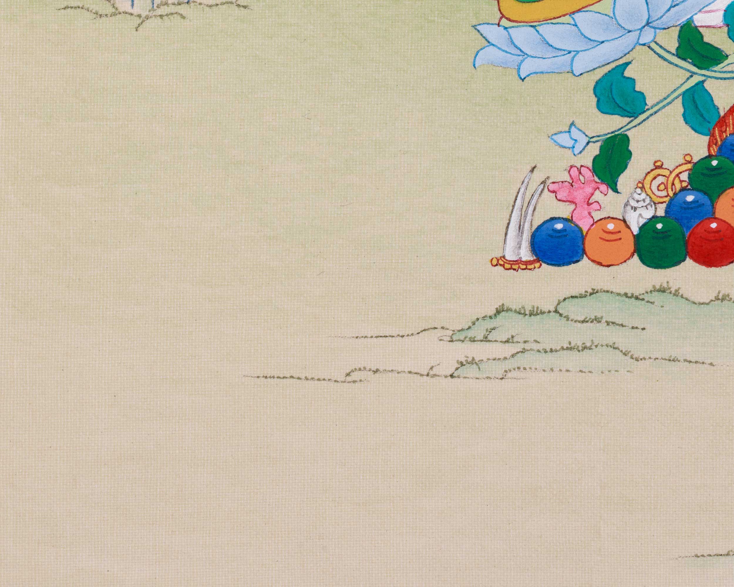Shyama Tara Thangka | The Goddess of Protection and Compassion