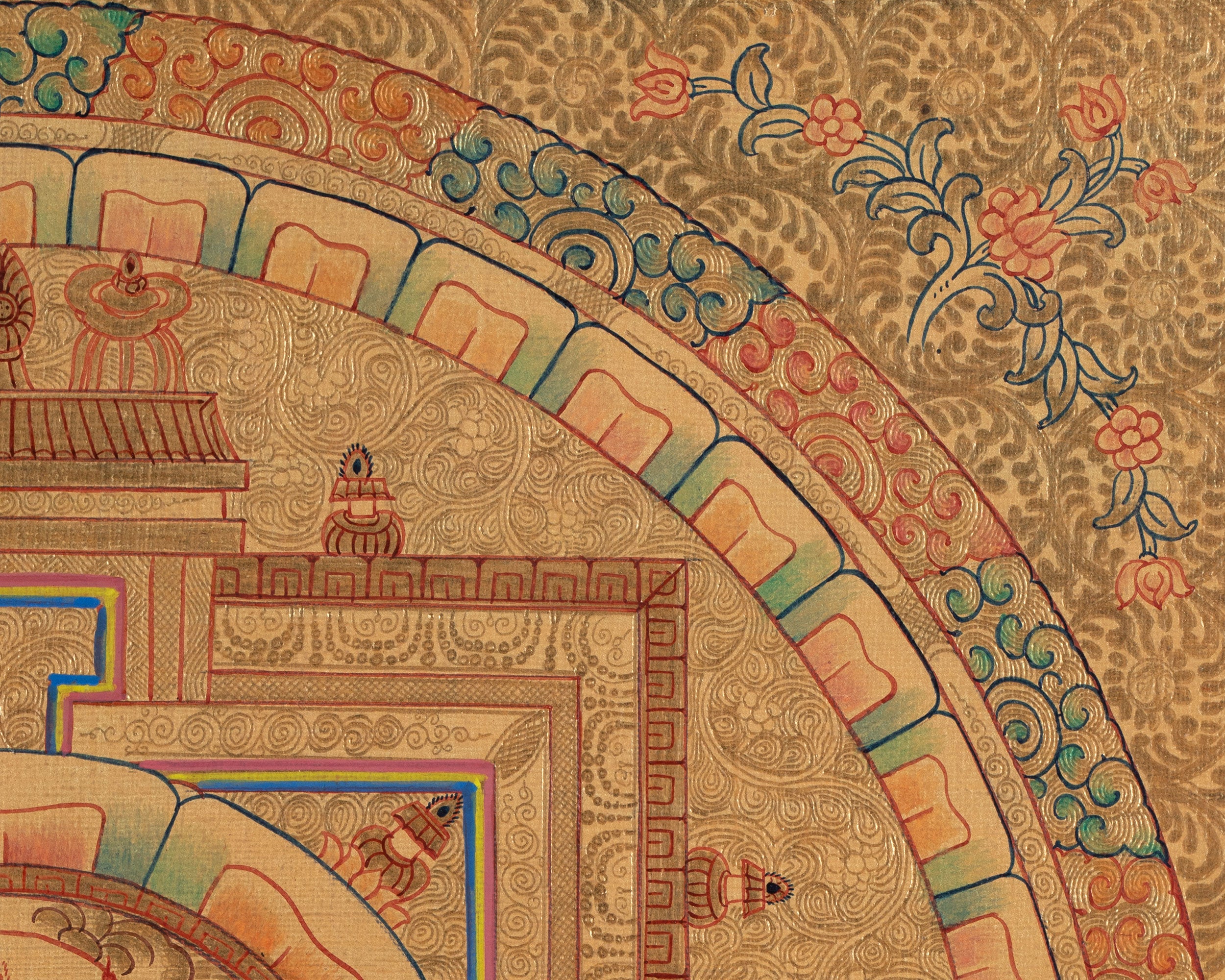 Guru Padmasambhava Mandala | Second Buddha in Peaceful Form