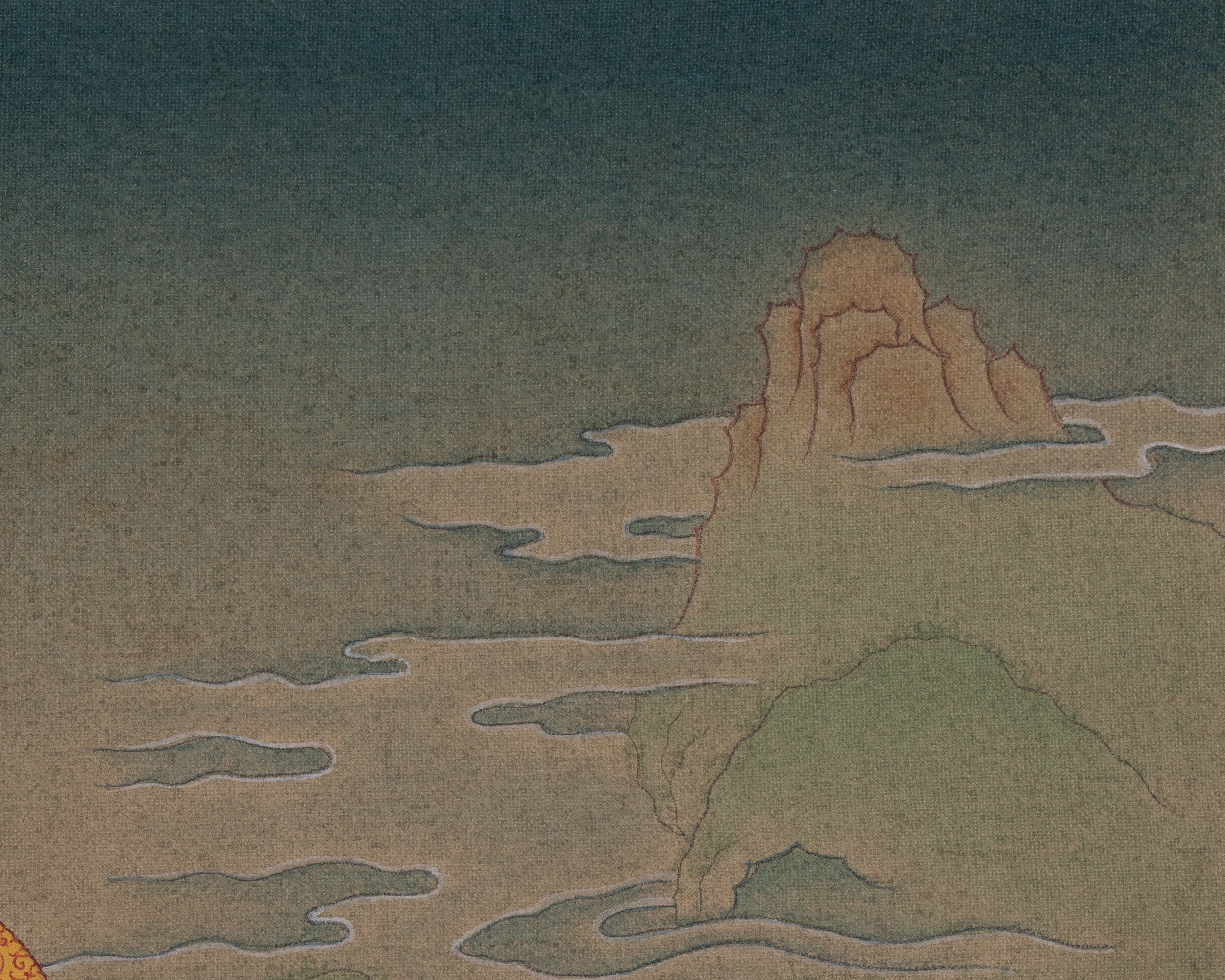 1000 Armed Avalokiteshvara Artwork | Hand-Painted Tibetan Spiritual Thangka