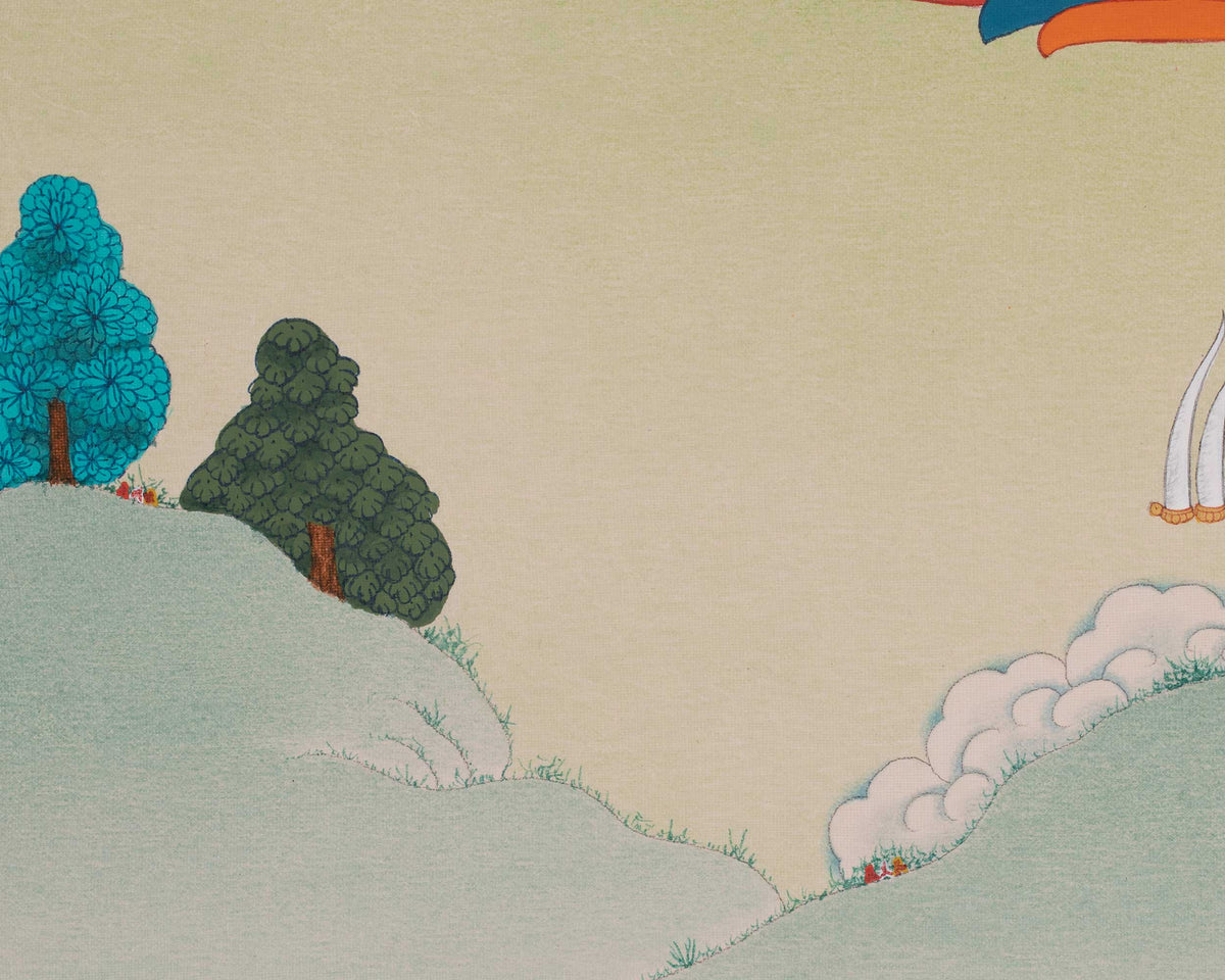 Spiritual Chenrezig Artwork | Avalokitasvara Bodhisattva Thangka