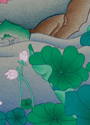 Hand-Painted Tibetan Arya Tara | Embodiment of Compassion and Swift Protection