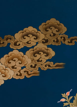 Compassionate Buddha Chenrezig (Avalokiteshvara) Thangka | Deity of Mercy, Wisdom & Enlightened Activity