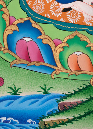 Shakya Mahakala Artwork | The Fierce Protector Deity of Tibetan Buddhism