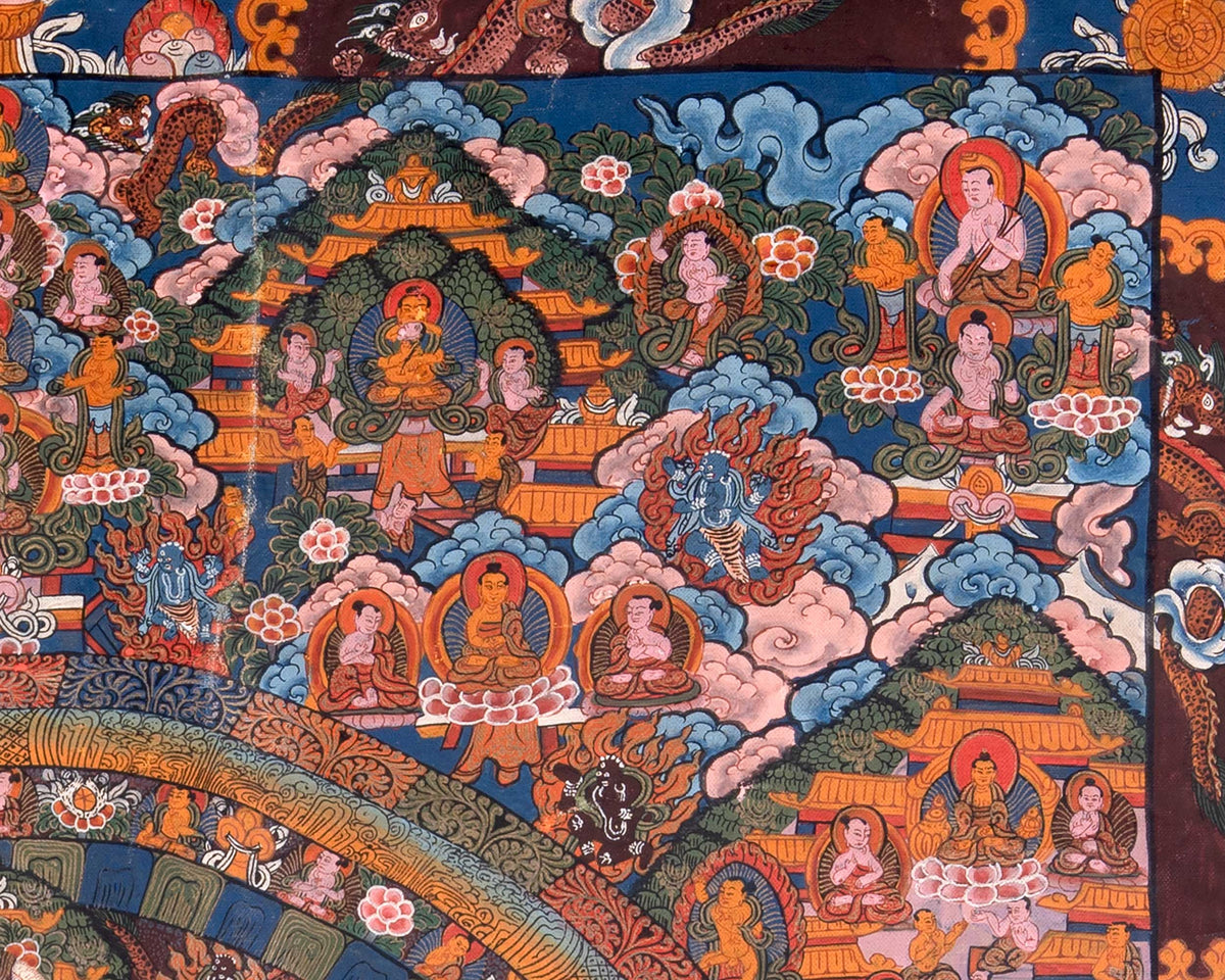Vintage Buddha Mandala | Wall Hanging