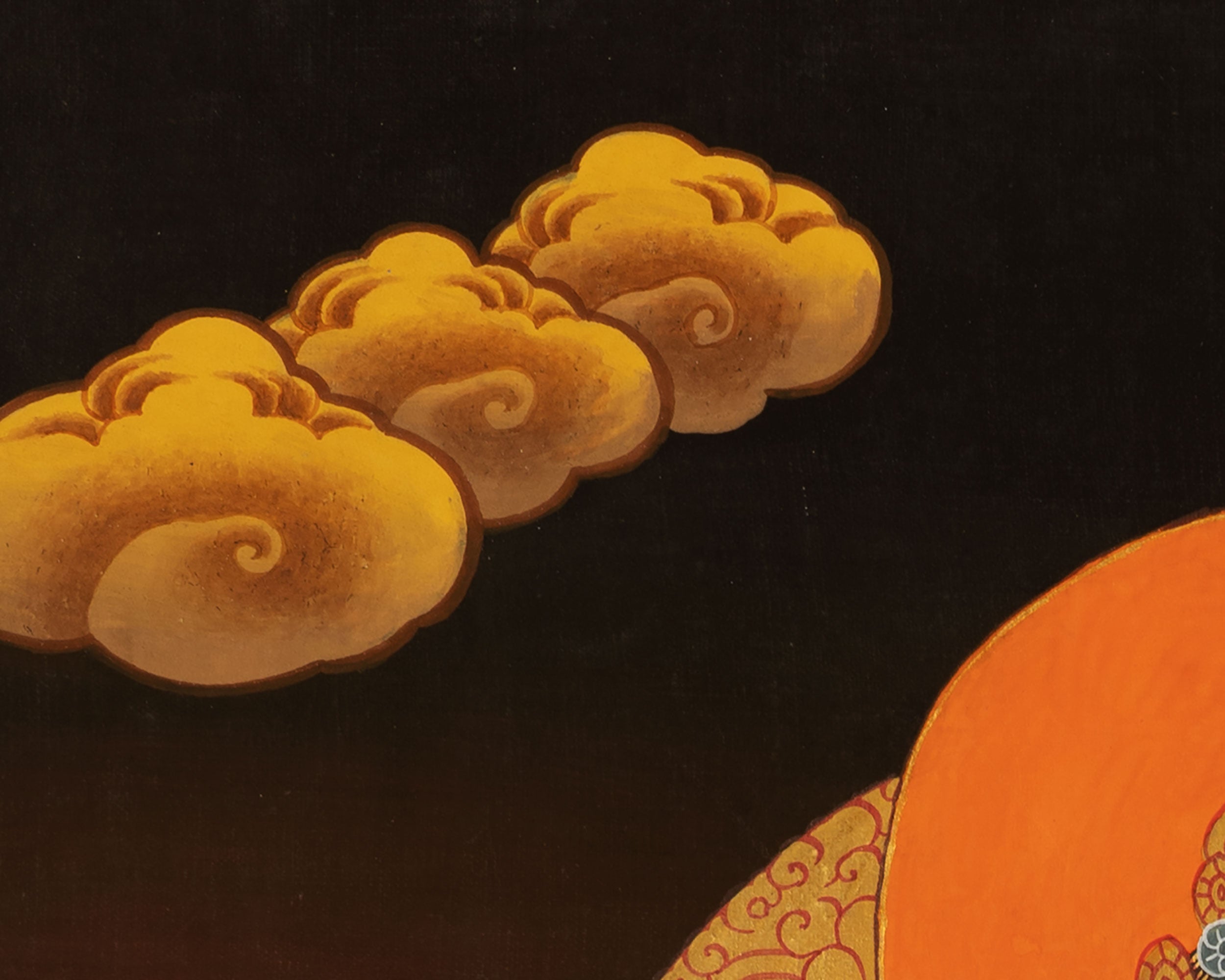 Hand-Painted Tibetan Bodhisattva White Tara Thangka | Goddess of Longevity and Healing