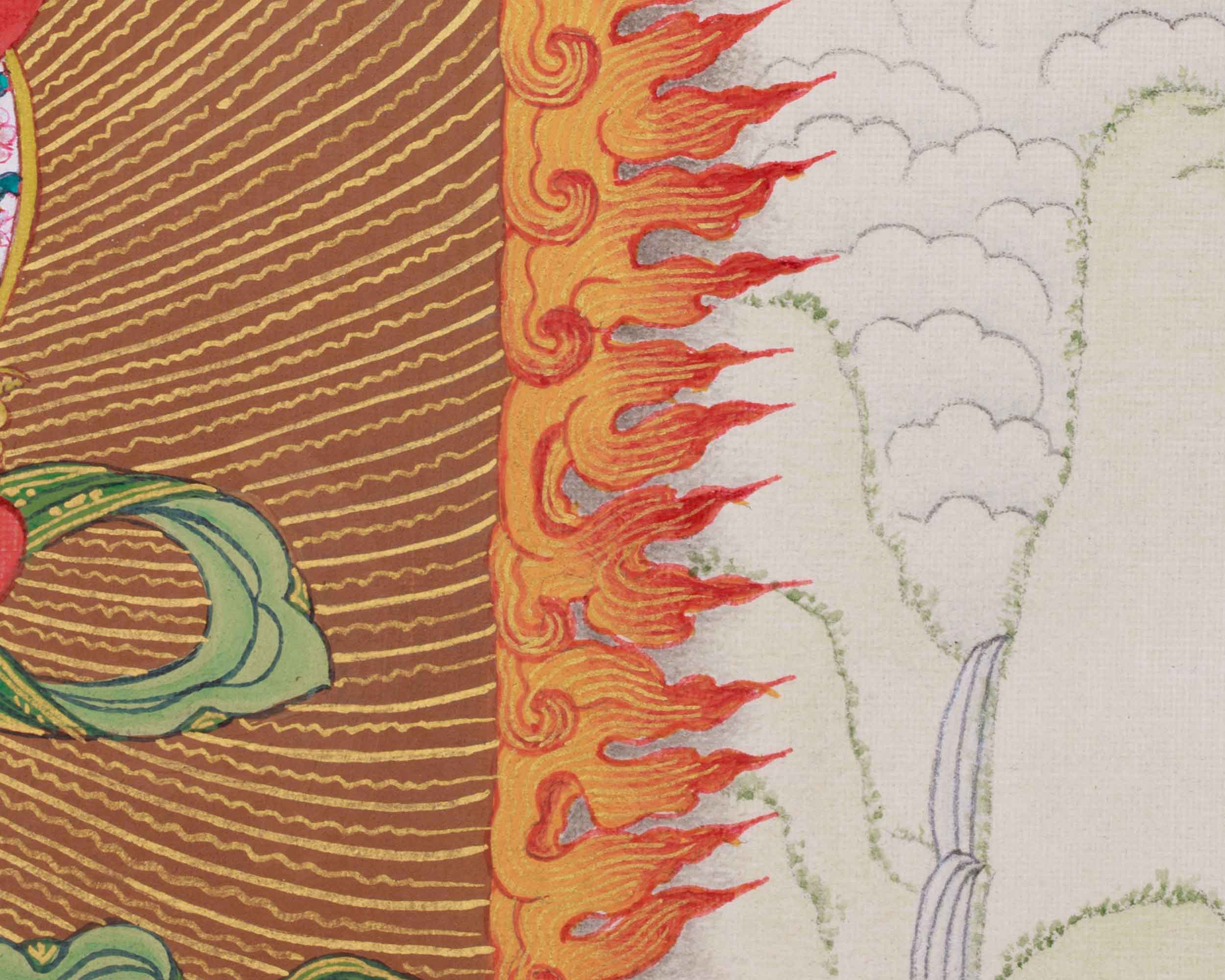 Yidam Chakrasamvara Thangka | Union of Wisdom and Bliss | Vajrayana Buddhism