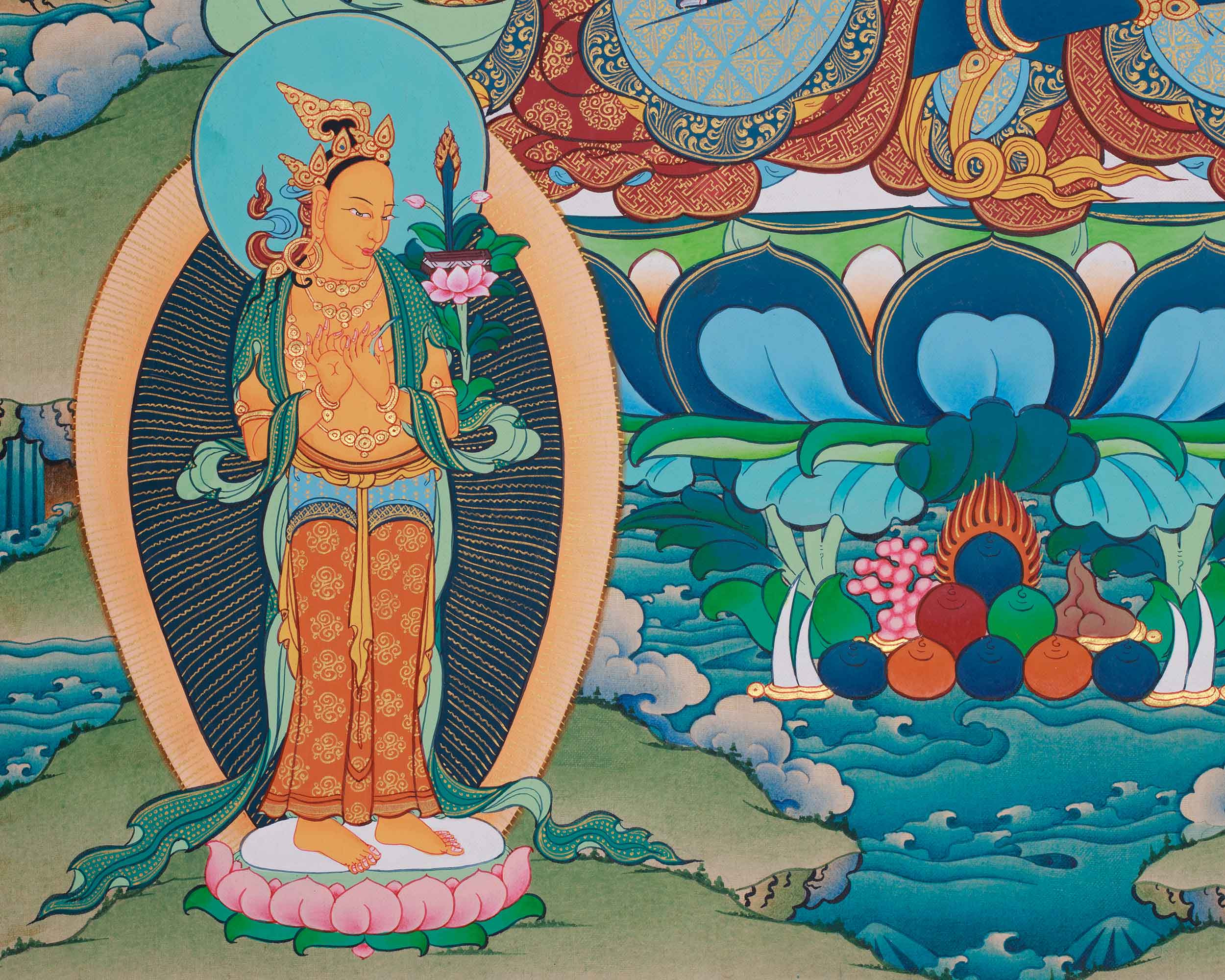 Vajradhara Painting | The Primordial Buddha Symbolizing Ultimate Wisdom