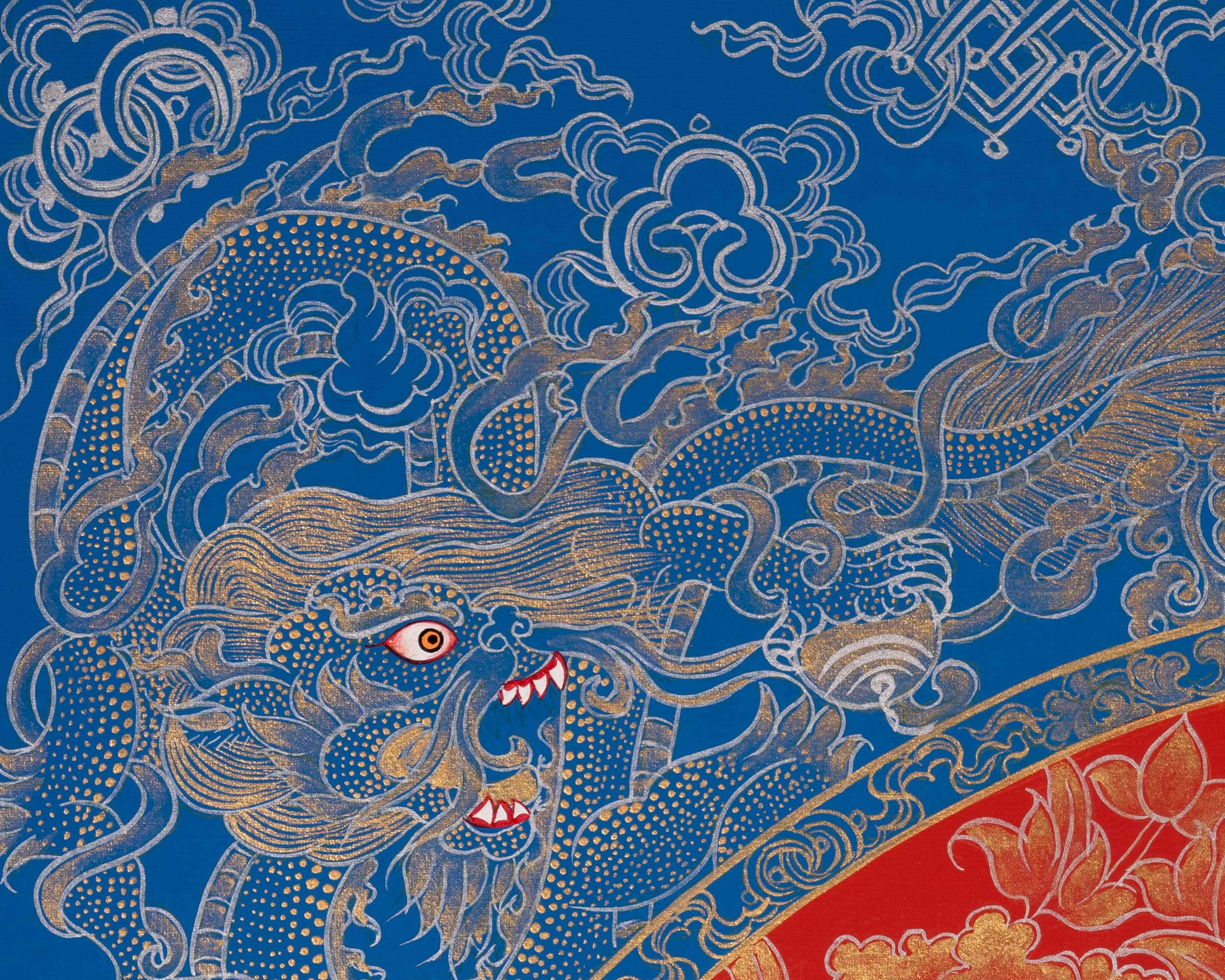 Buddha Shakyamuni Thangka | Religious Buddhist Painting | Wall Decors