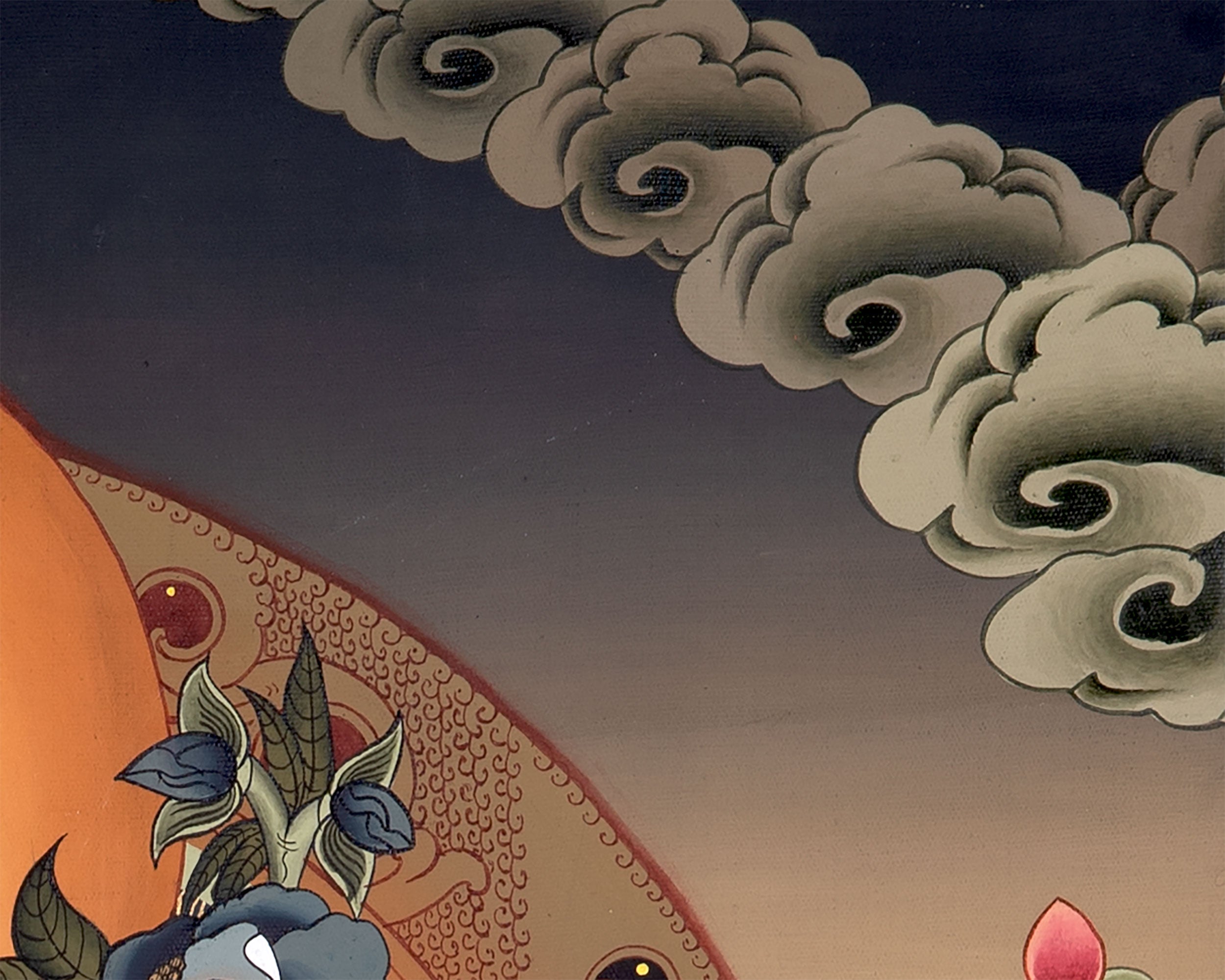 Tara Brocade Mounted Thangka  | Spiritual Gift for Buddhists