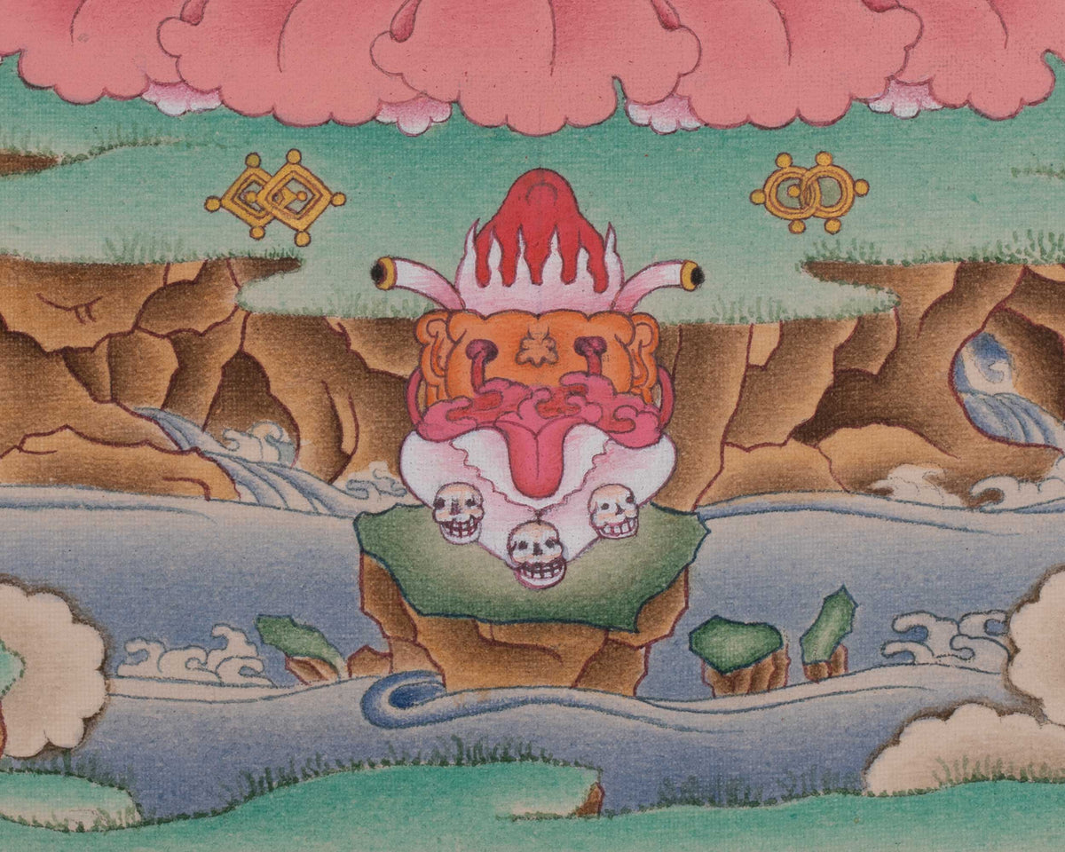 Vajrayogini Traditional Thangka | Sacred Himalayan Art of Wisdom and Transformation