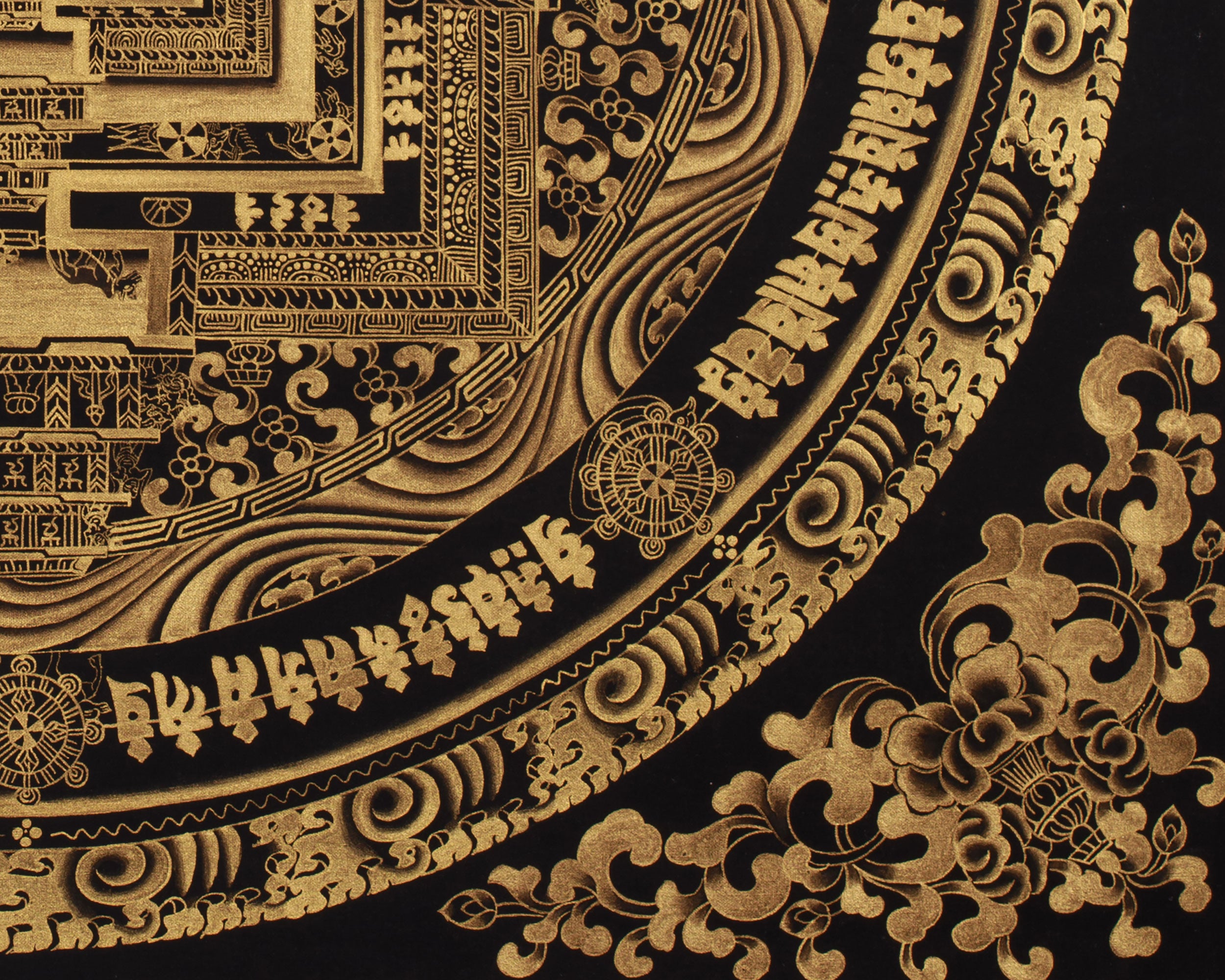Sacred Kalachakra Mandala | The Wheel of Time | Meditation & Spiritual Altar
