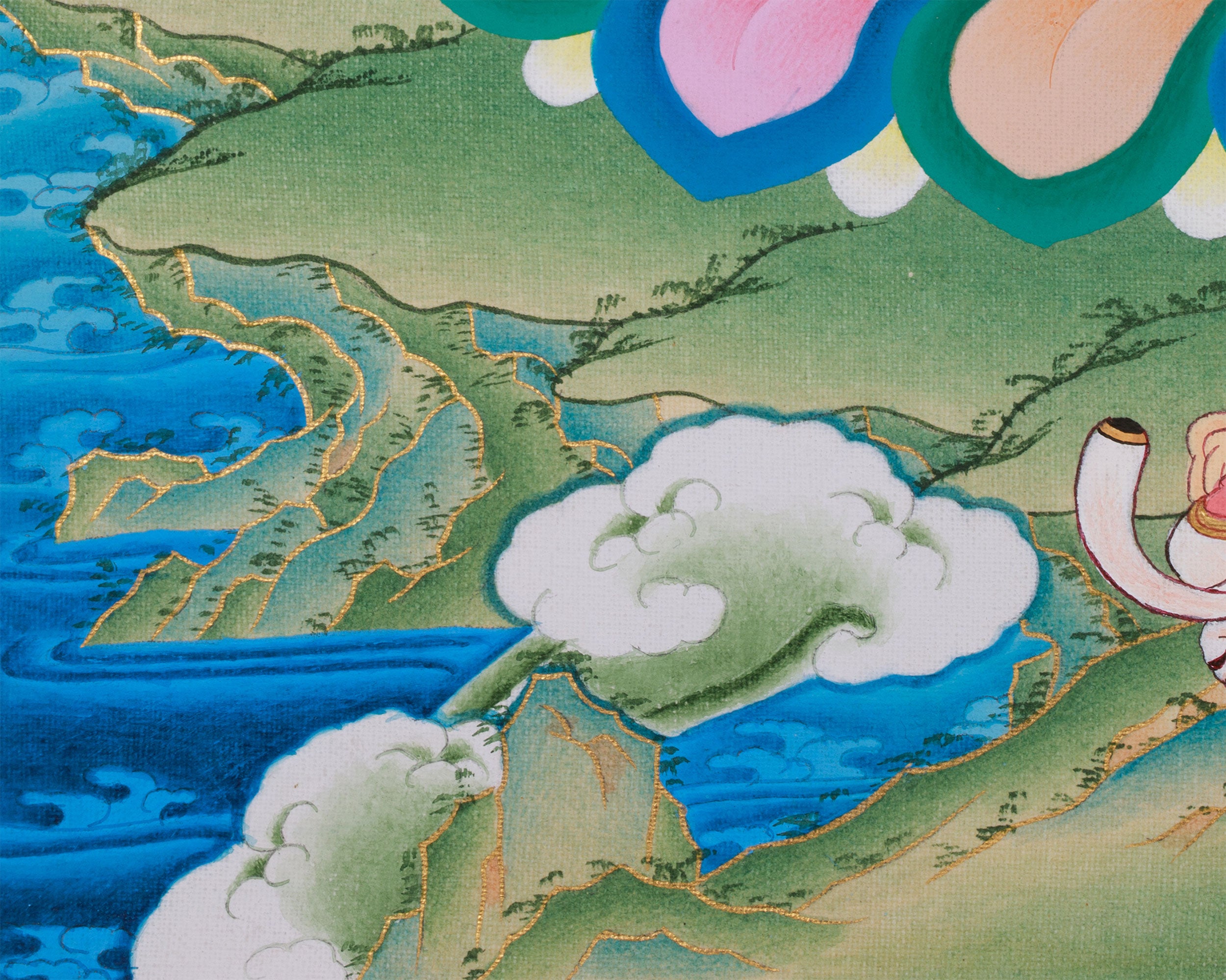 Begtsechen Mahakala Thangka | Wrathful Protector Deity in Tibetan Buddhism