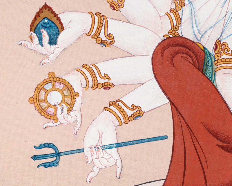 Candrakanti Tara  | 21 Tara of Surya Gupta Thangka