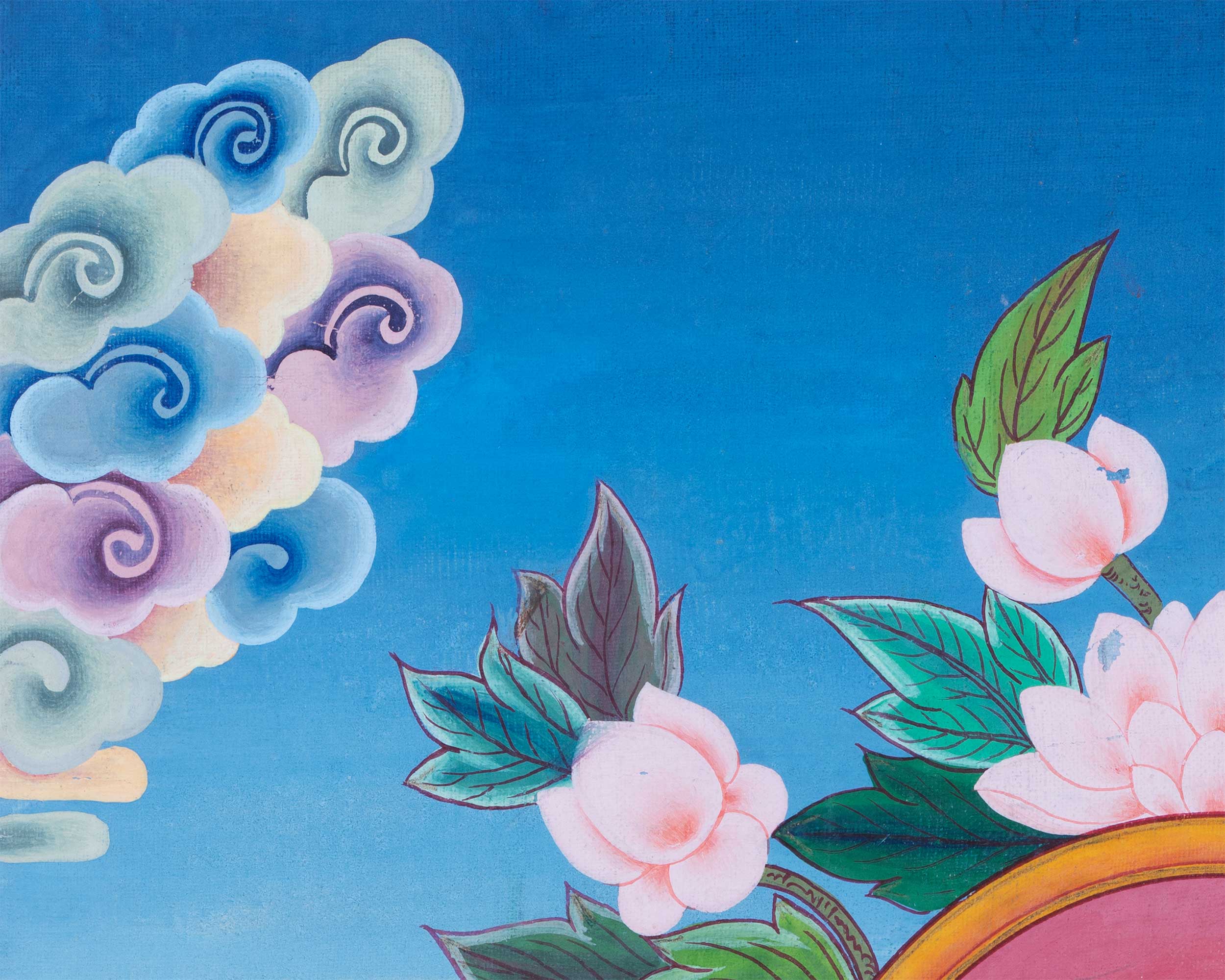 White Tara | Female Buddhist Divinity | Original Thangka Painting