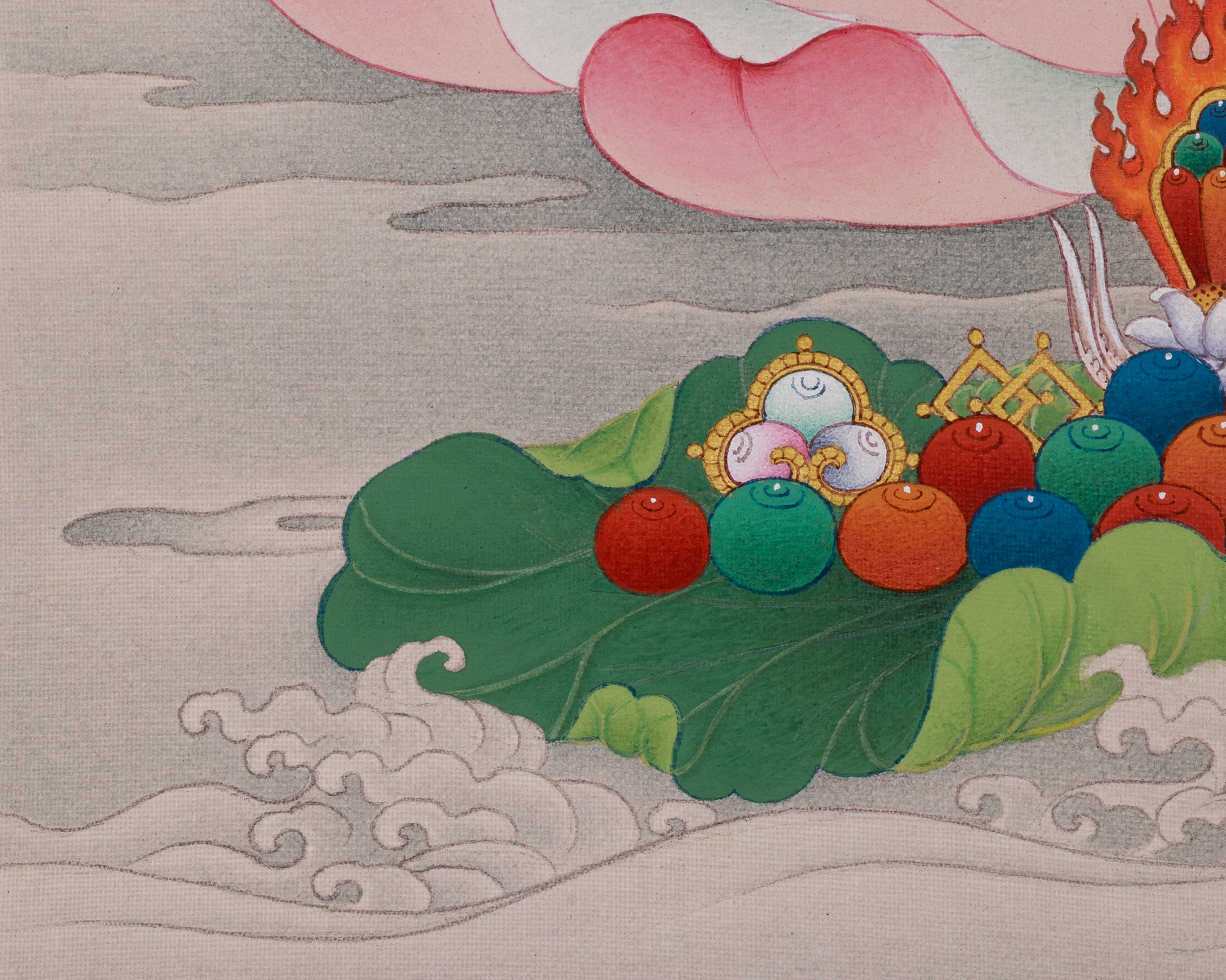 Healing Deity, Medicine Buddha Art | Baisajyaguru Thangka