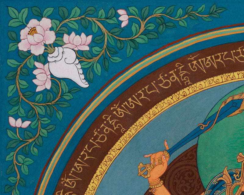 Manjushri Mantra Mandala | A Gateway to Wisdom and Enlightenment