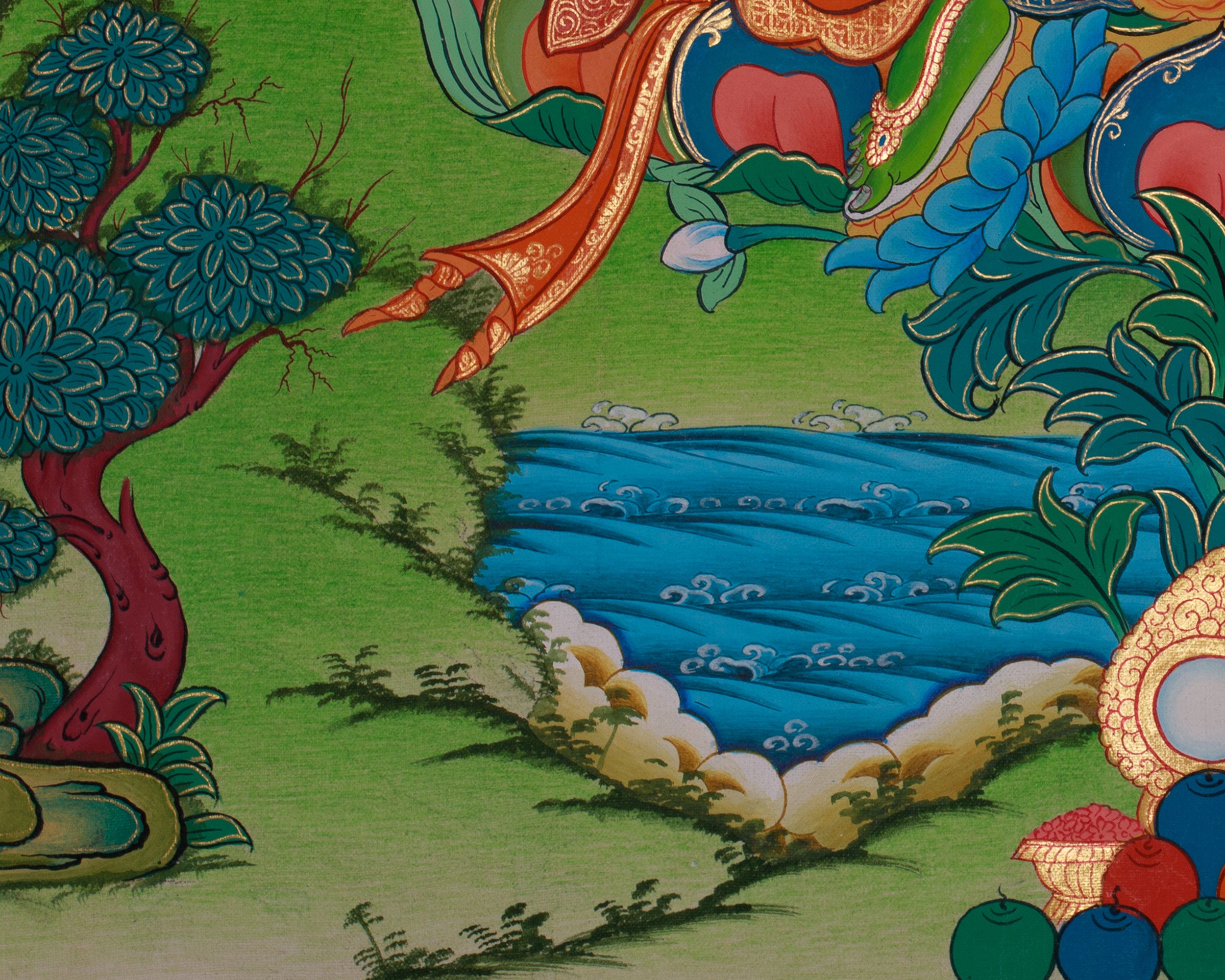 Tibetan Buddha Green Tara | Female Bodhisattva of Protection