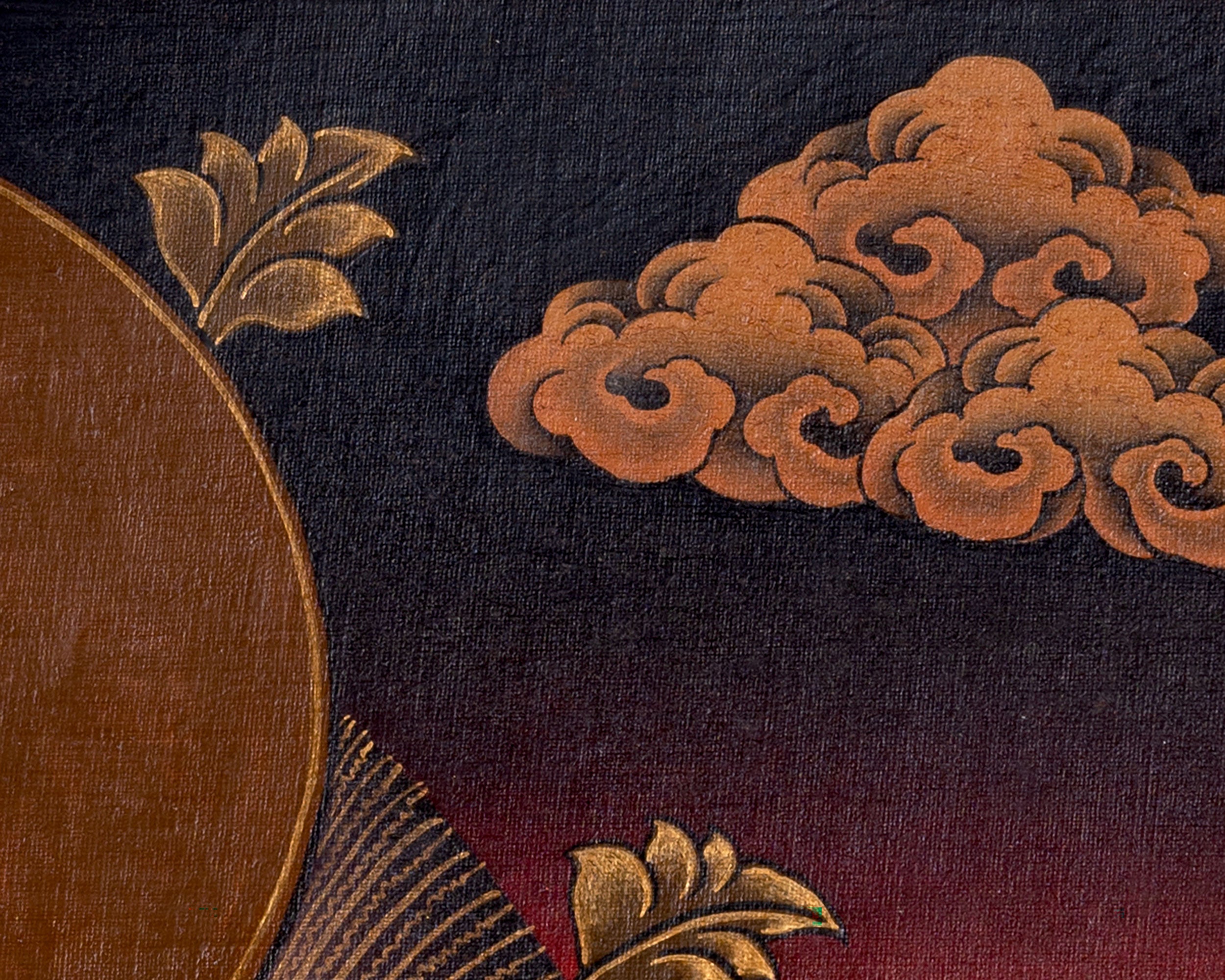 Shakyamuni Buddha Tibetan Thangka | Religious Buddhist Art | Wall Decors