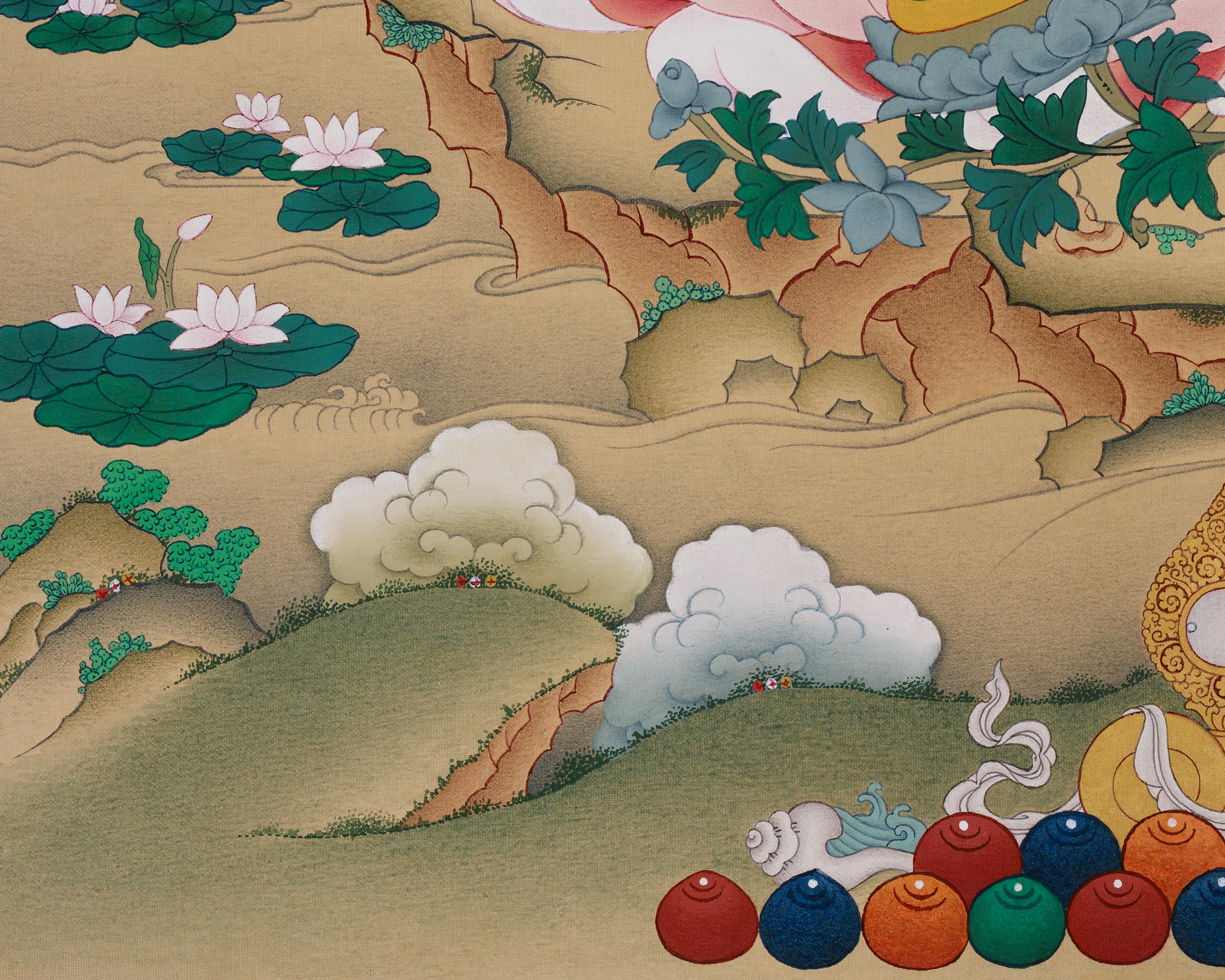 Green Tara: The Compassionate Goddess Thangka | Goddess of Liberation and Healing