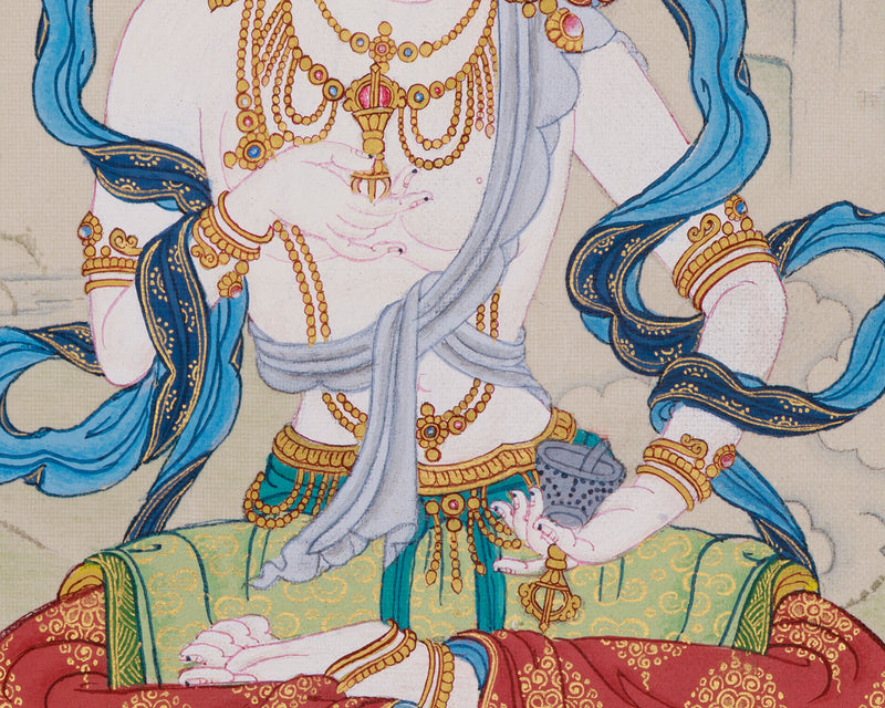 Small Vajrasattva Thangka from Enlightenment Studio