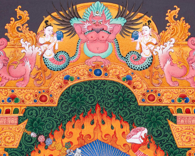 Divine Dakini Set Thangka Prints | Vajrayogini & Vajravarahi | Sacred Female Buddha Art