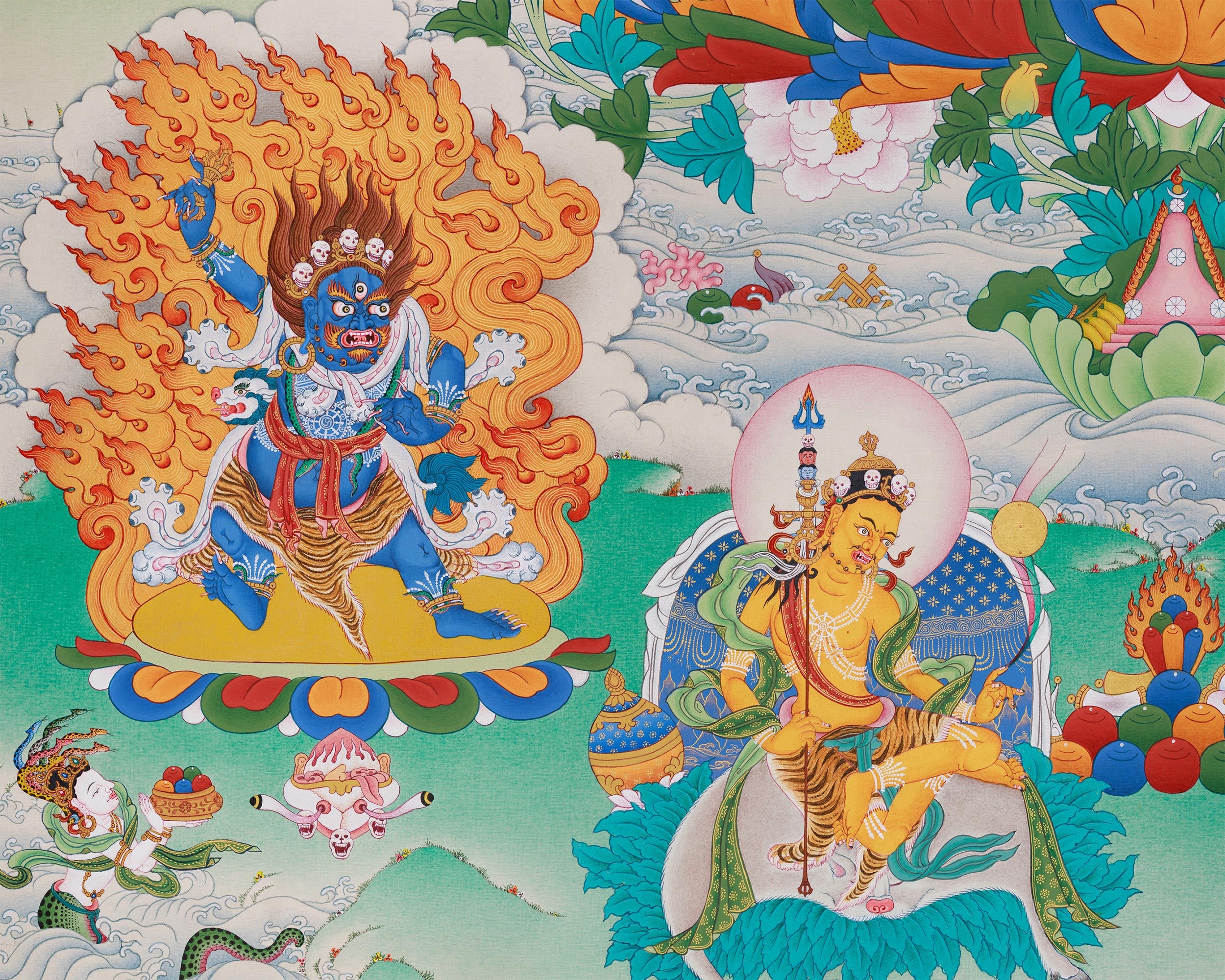The Eight Manifestations of Padmasambhava | The Vajra Guru’s Divine Forms