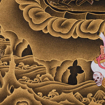 Wrathful Vajrakilaya Thangka | Transmutation of Negativity