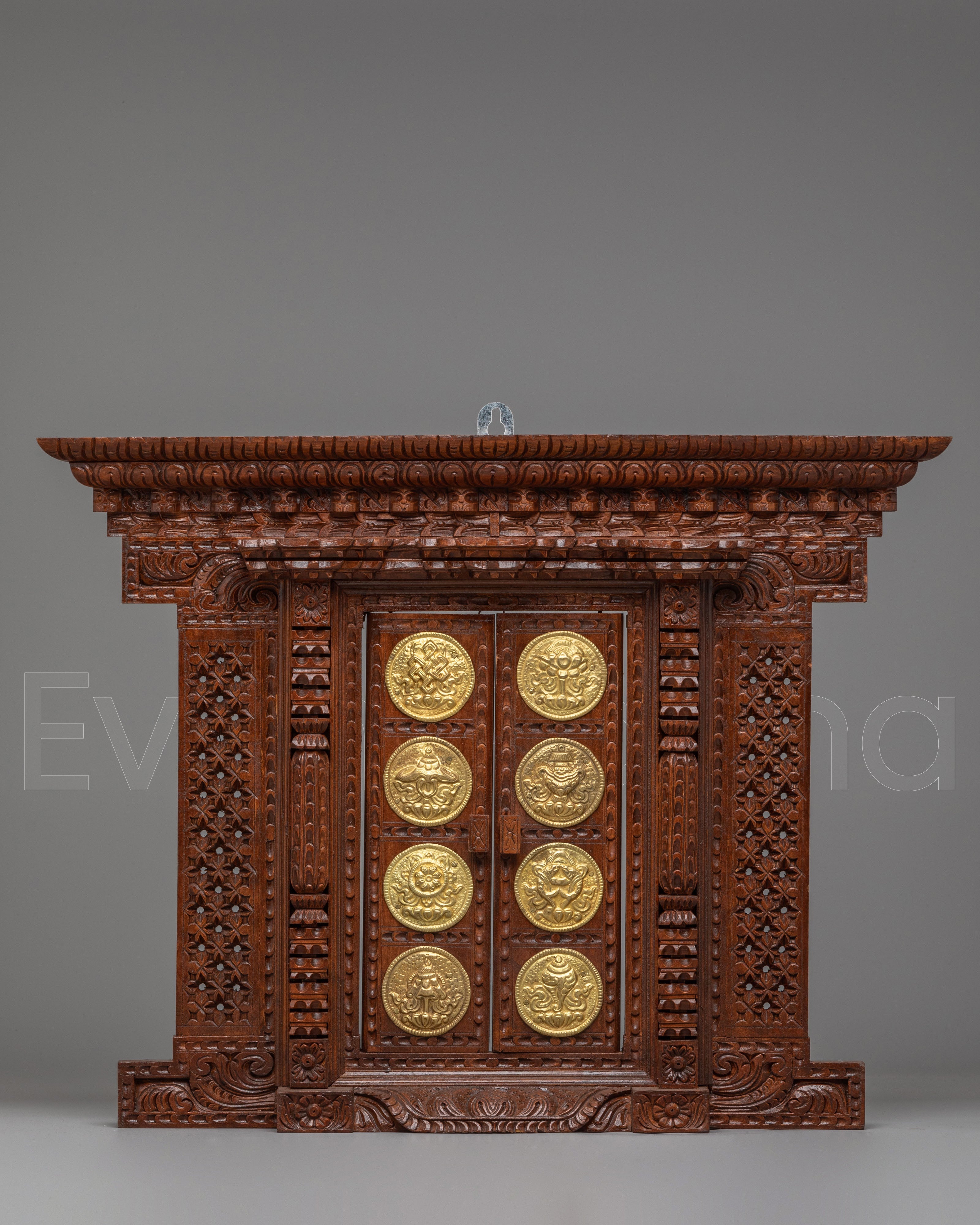 Ankhi Jhyal Wooden Wall Hanging