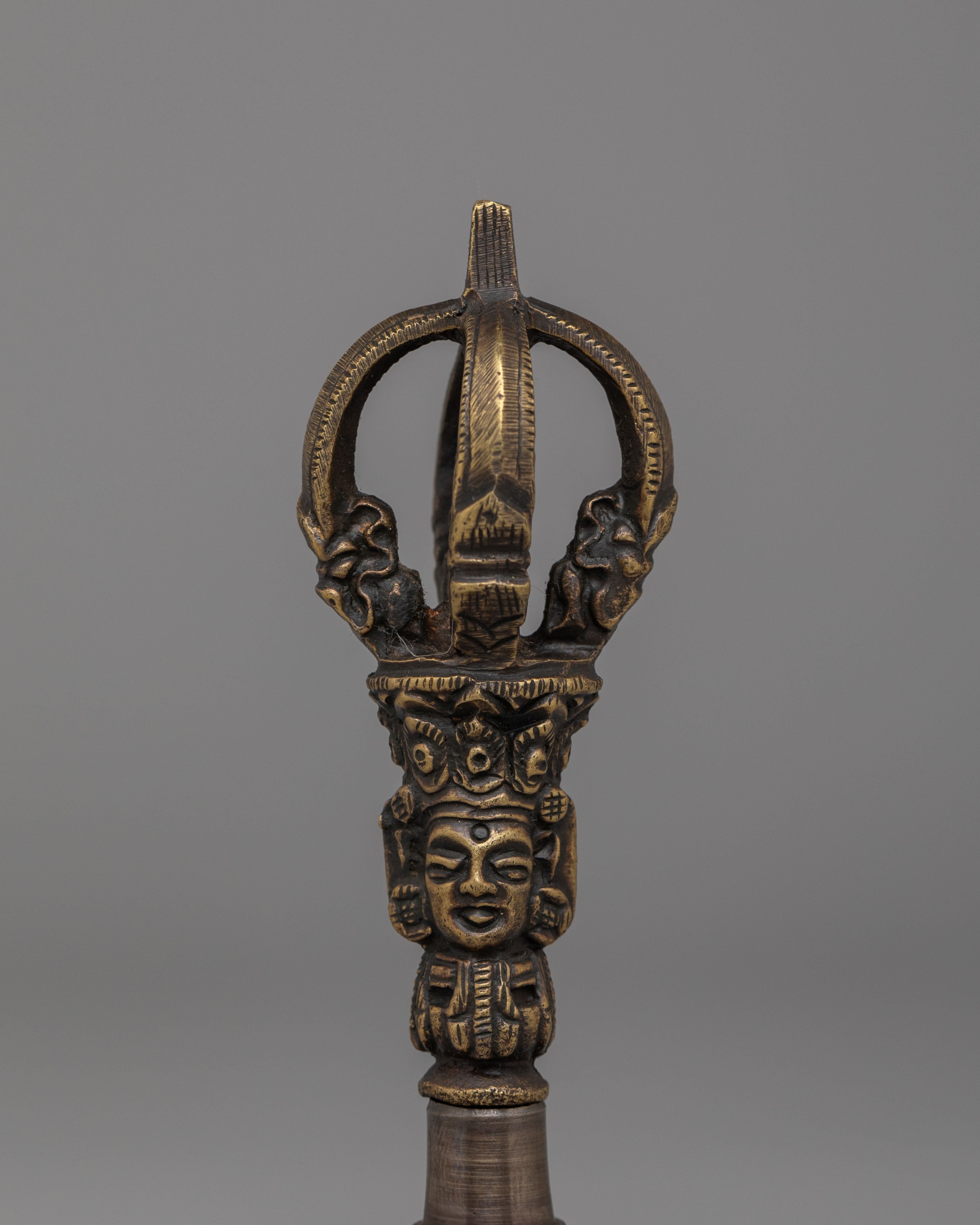 Handmade Vajra and Bell Set | Tibetan Ritual Tools for Spiritual Practice