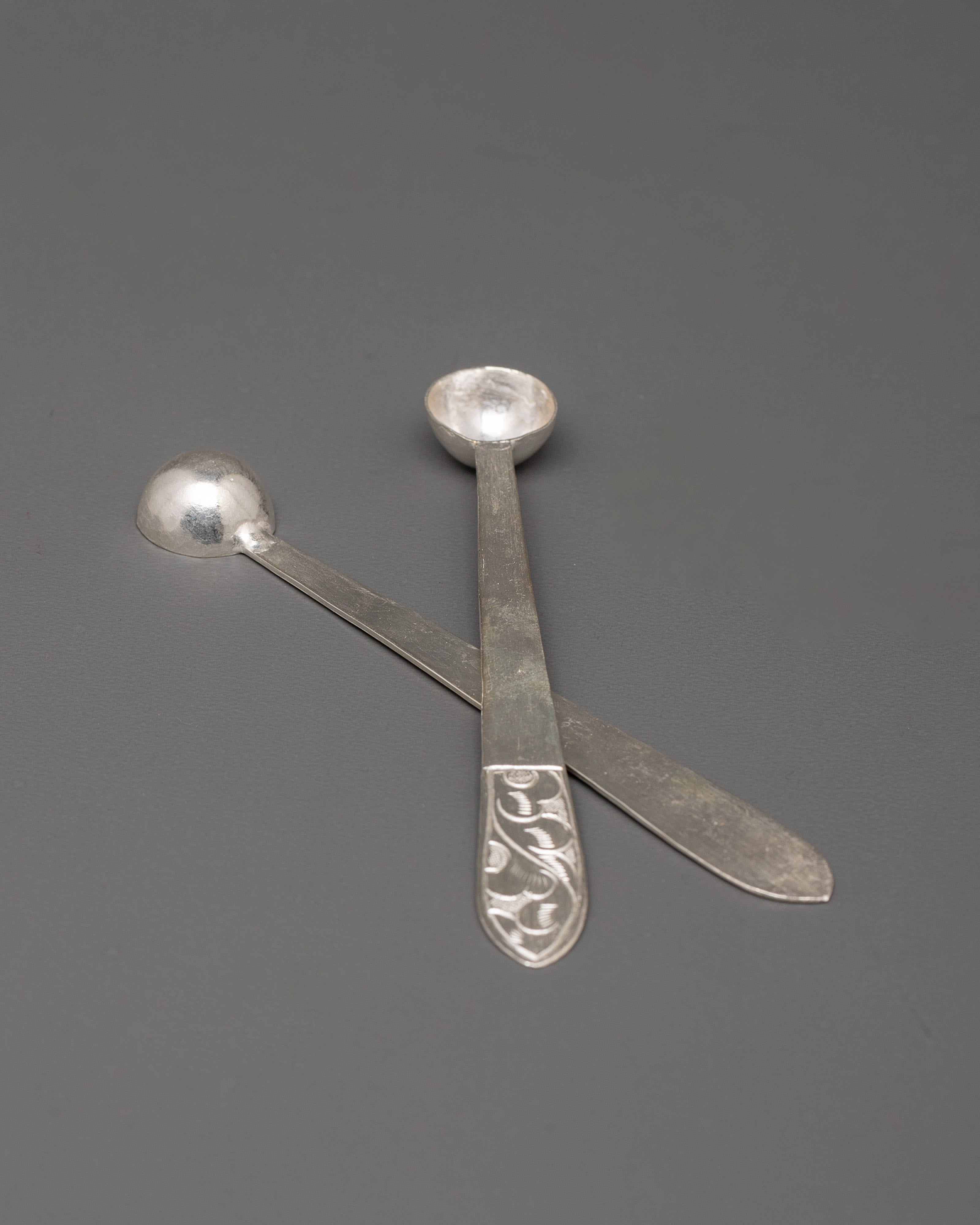 Handcrafted Pure Silver Panchapatra Set | Ideal for Sacred Ceremonies