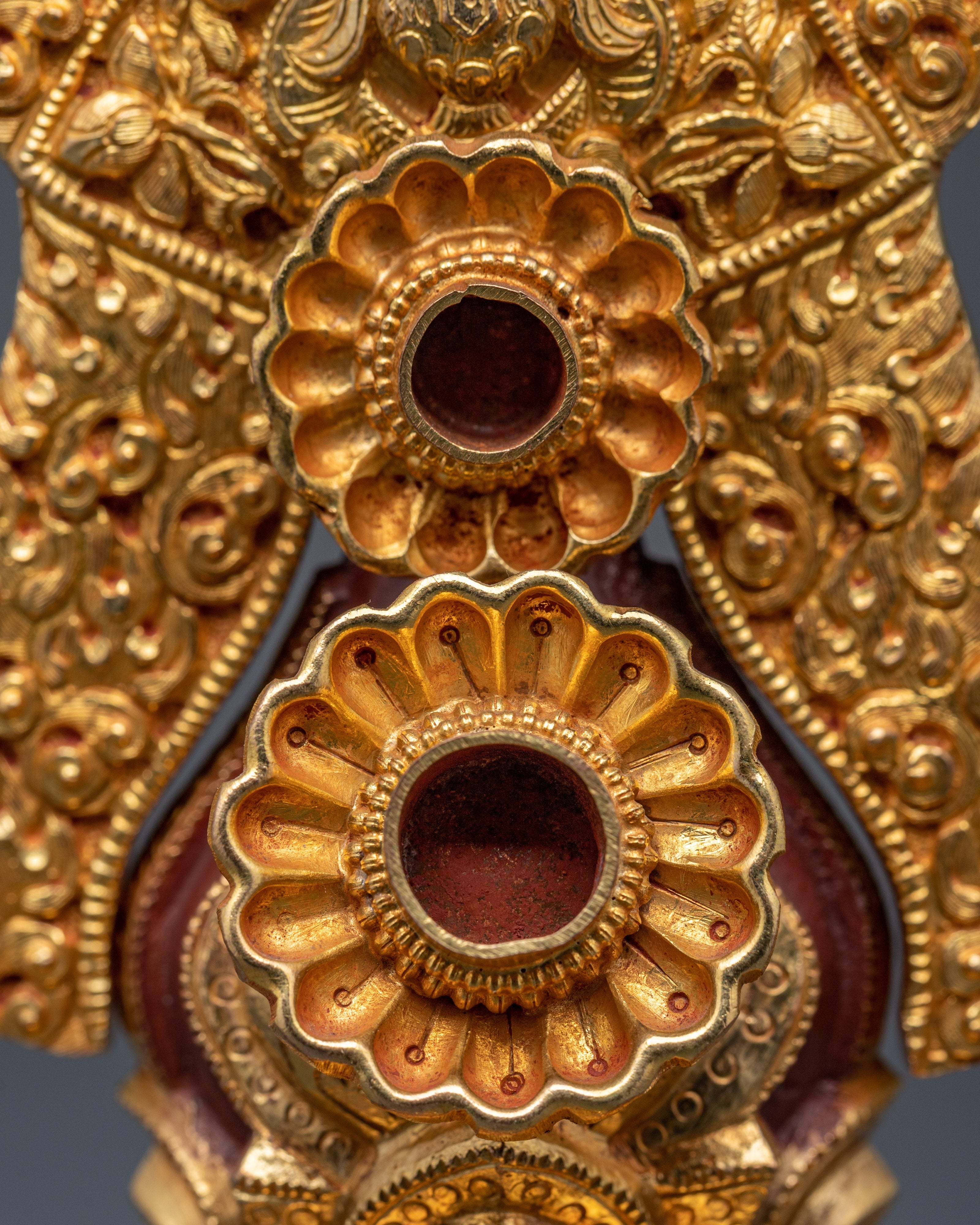 Gold-Plated Life Vessel for Shrine | Traditional Crafts