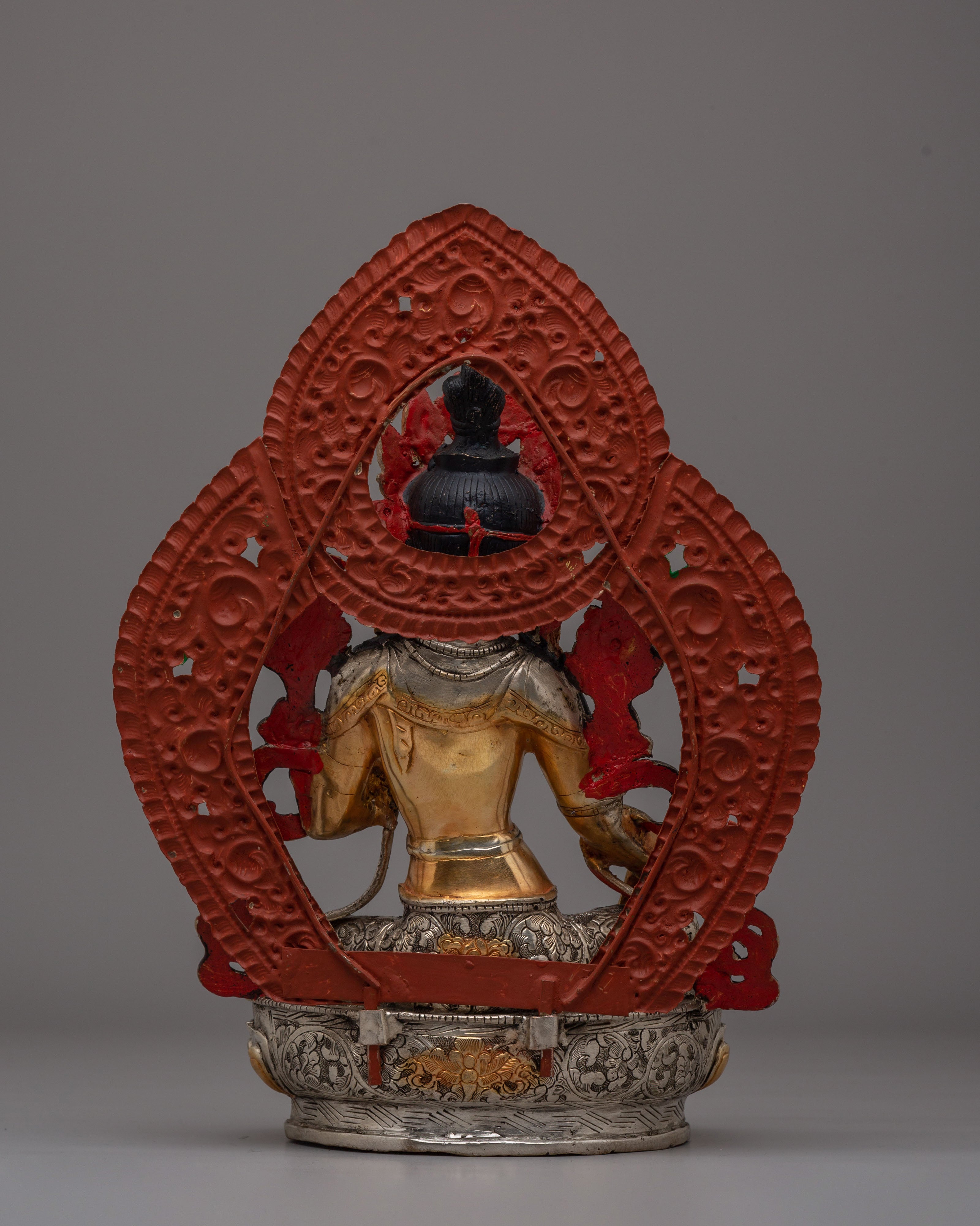 Shyama Tara Statue Of Love And Compassion | Handcrafted Copper Body Statue