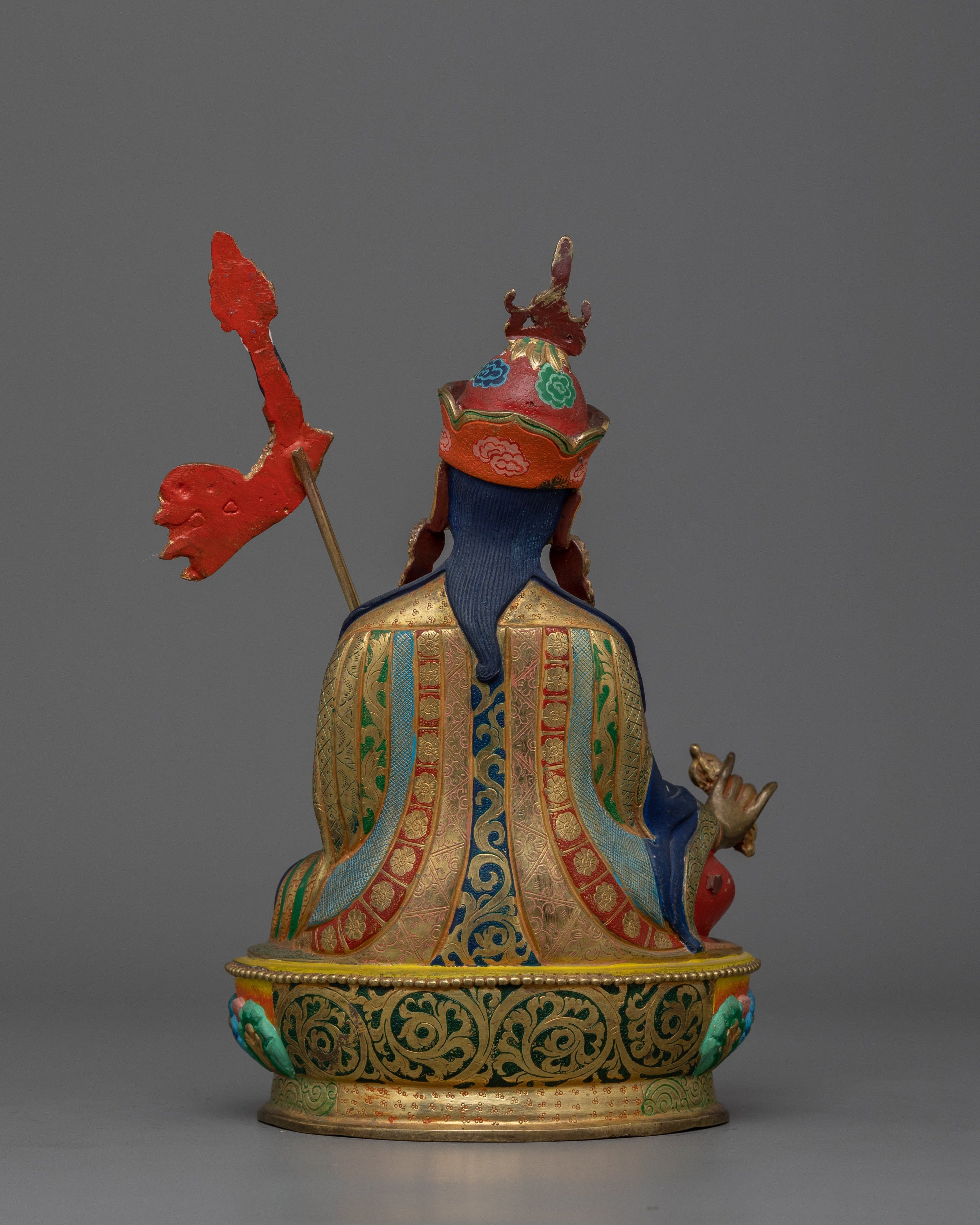 Guru Rinpoche with Beautiful Consort | A Divine Union of Wisdom and Compassion