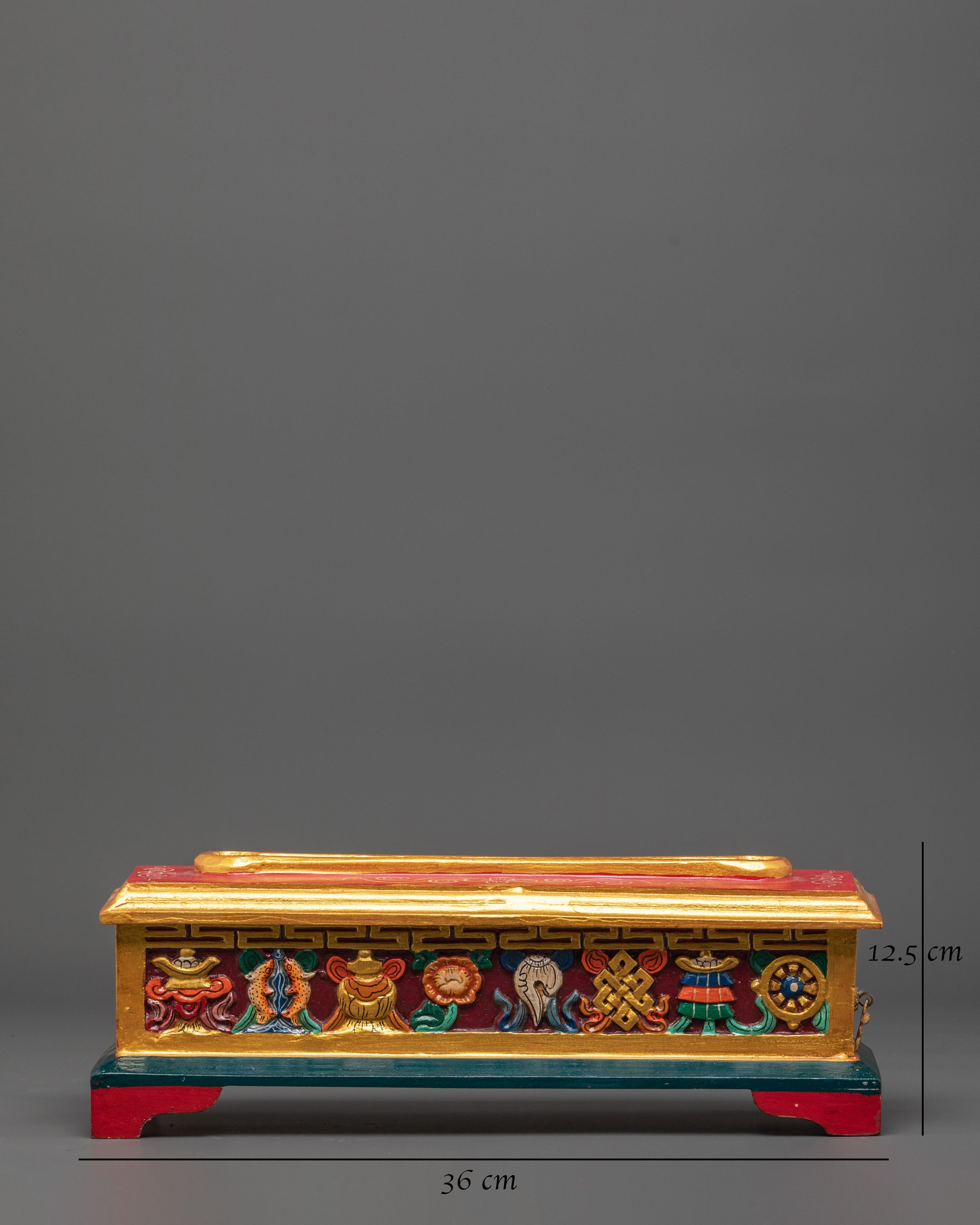 Tibetan Buddhist Incense Burner | Spiritual Alter for Meditation