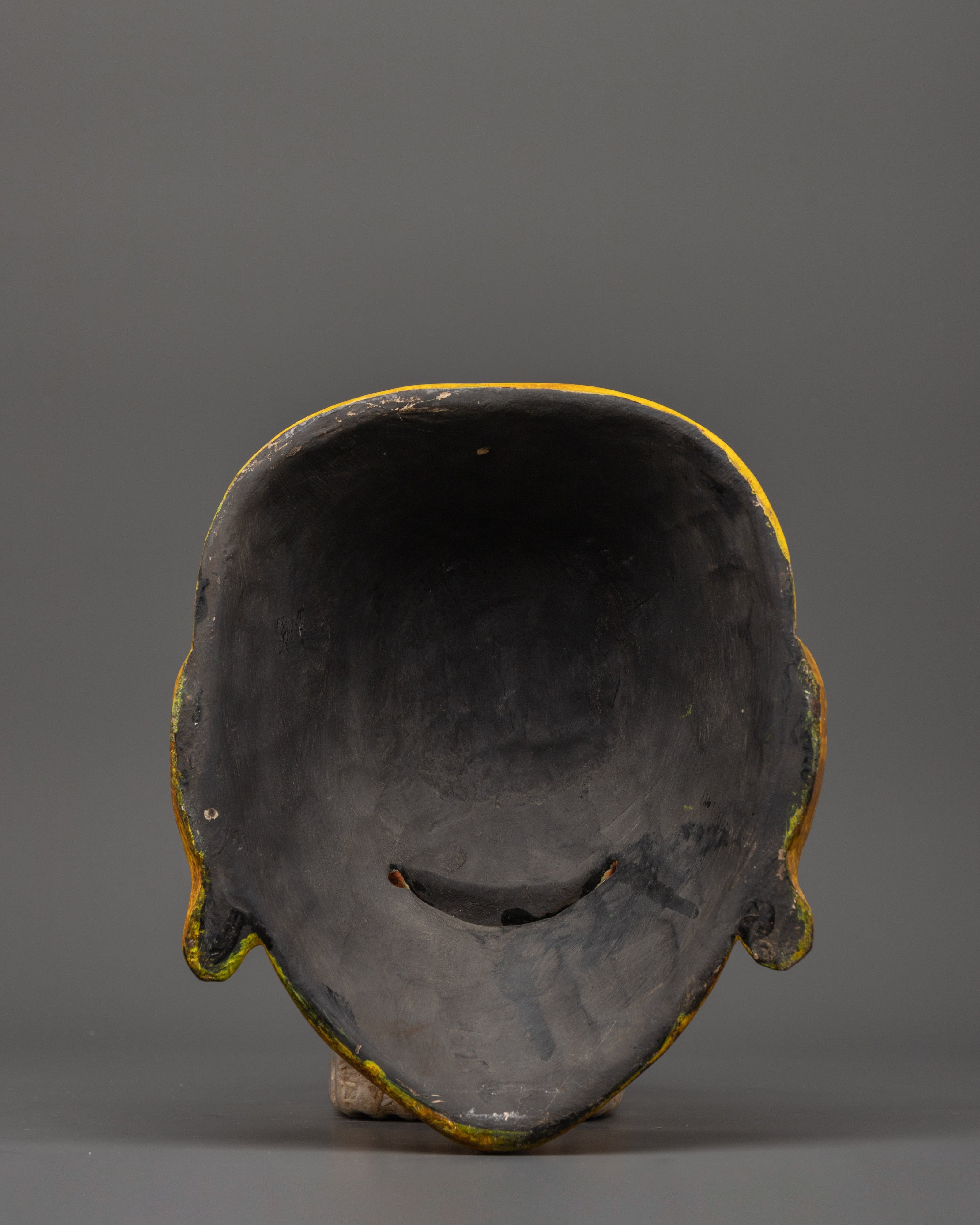 Tibetan Wooden Mask | Spiritual Practices & Home Decor