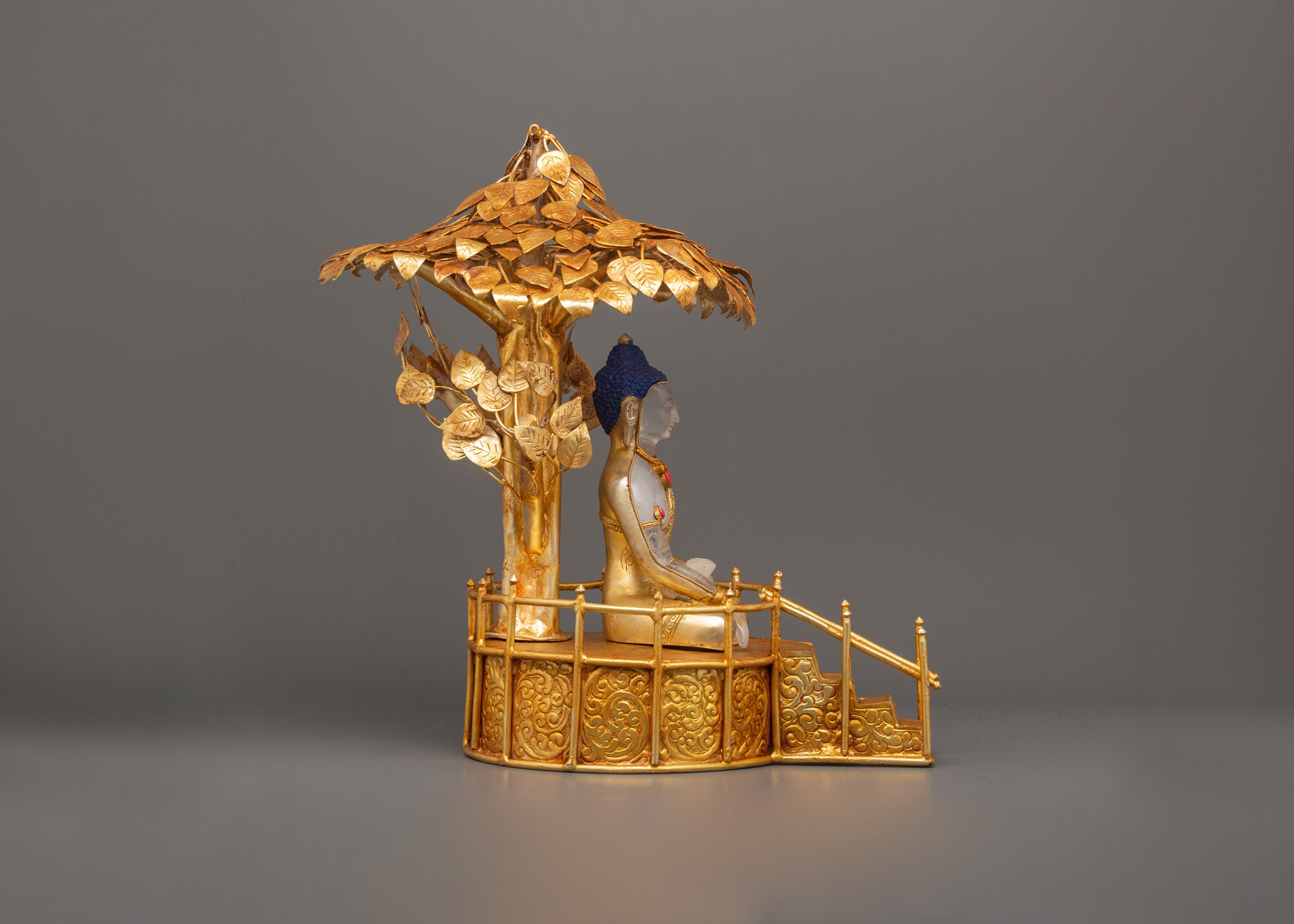Shakyamuni Buddha under Bodhi Tree | Buddhist Home Decor