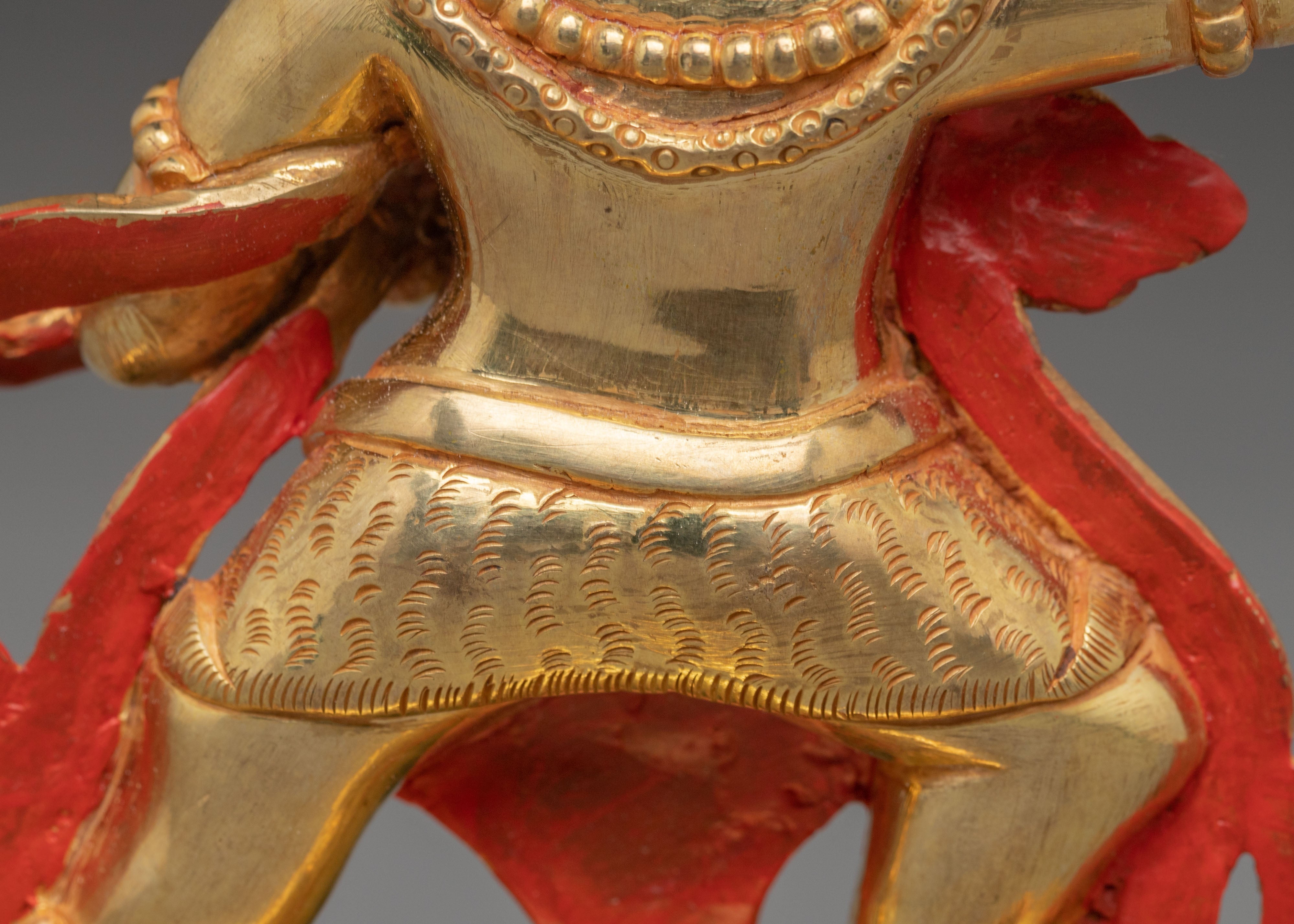 Wrathful Bodhisattva Vajrapani Statue | Powerful Buddha for Protection and Strength